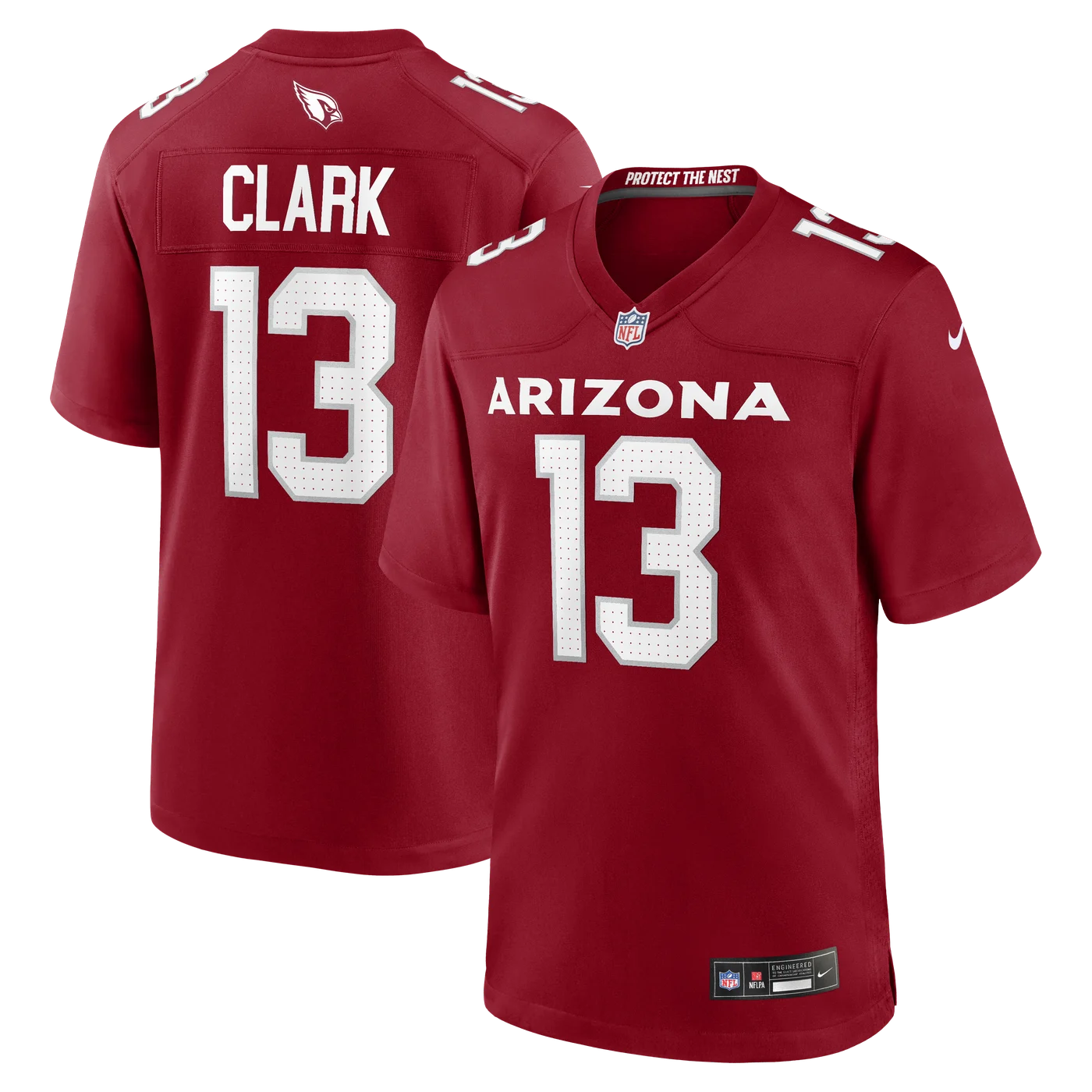 Kei'Trel Clark Arizona Cardinals Game Jersey - Cardinal-ProSportsKit
