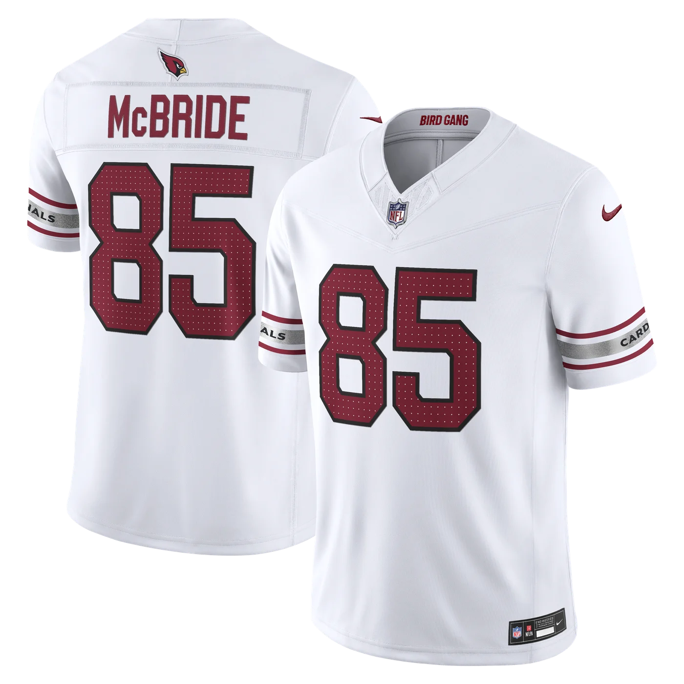Trey McBride Arizona Cardinals Vapor F.U.S.E. Stitched Limited Jersey - White-ProSportsKit