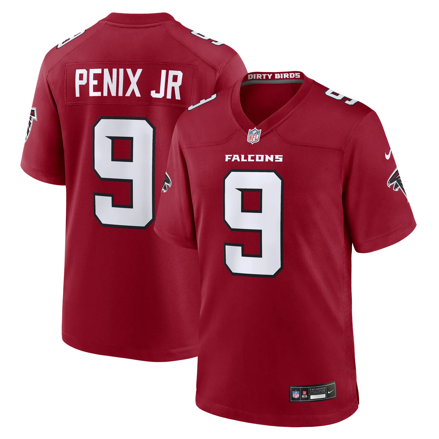 Michael Penix Jr. Atlanta Falcons Game Jersey - Red-ProSportsKit