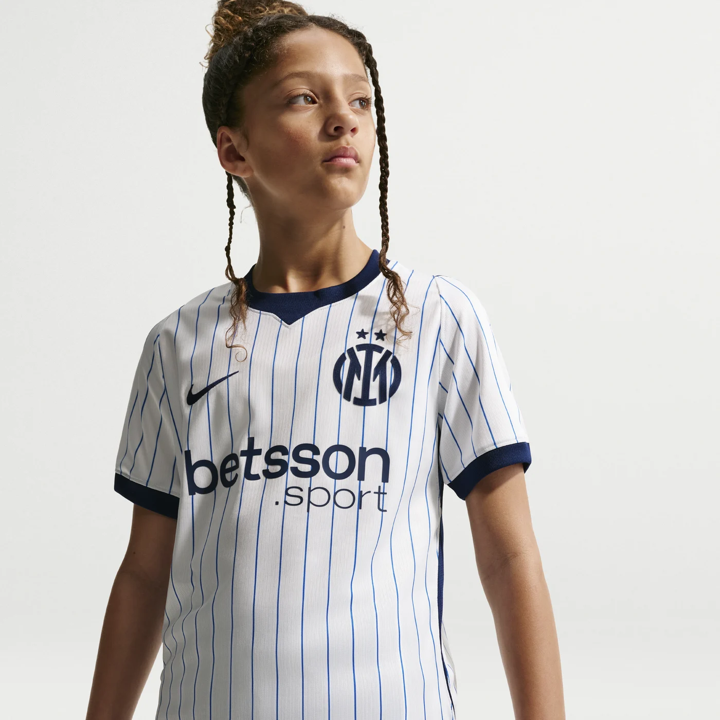 Inter Milan Youth 2026/27 Away Stadium Replica Jersey - White-ProSportsKit