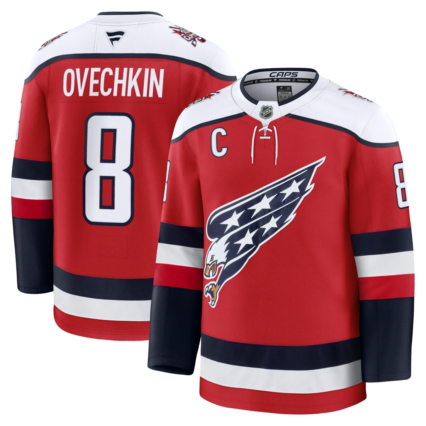 Alexander Ovechkin Washington Capitals Alternate Premium Player Jersey - Red-ProSportsKit