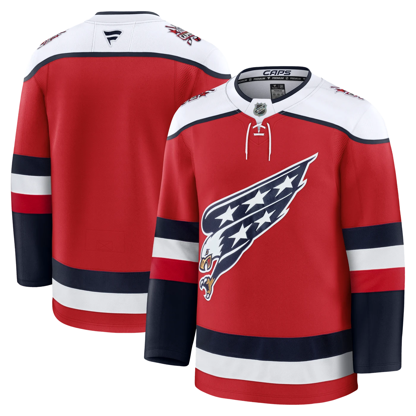 Washington Capitals Alternate Premium Jersey - Red-ProSportsKit