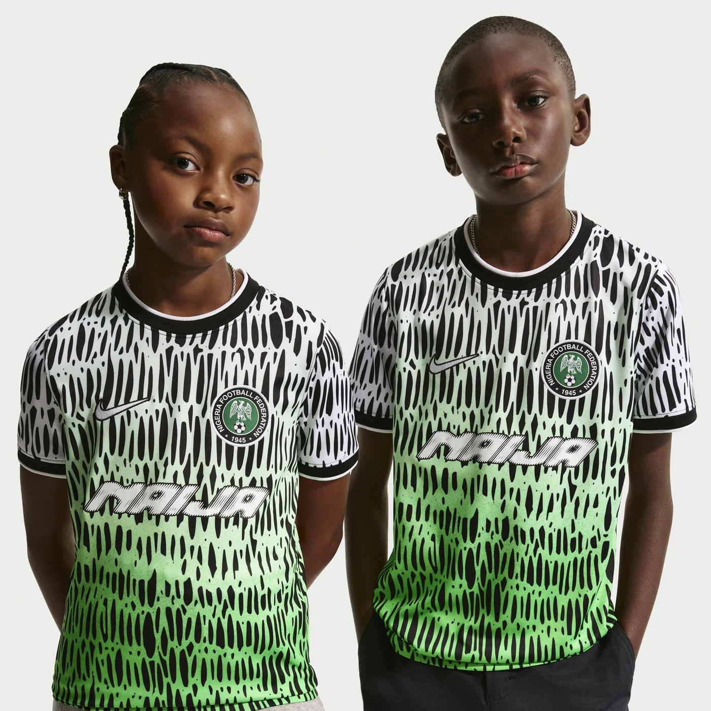 Nigeria National Team x Slawn Youth 2026 Dri-FIT Pre-Match Top - Black-ProSportsKit