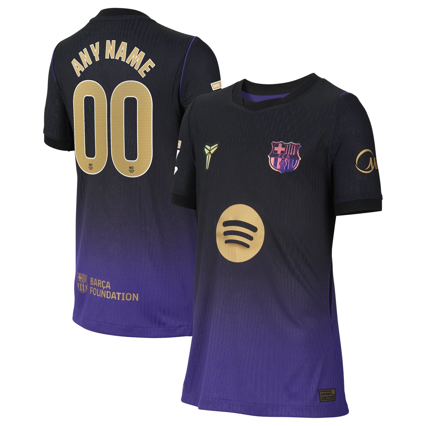 Barcelona Youth 2026/27 Away Match Custom Jersey - Purple-ProSportsKit