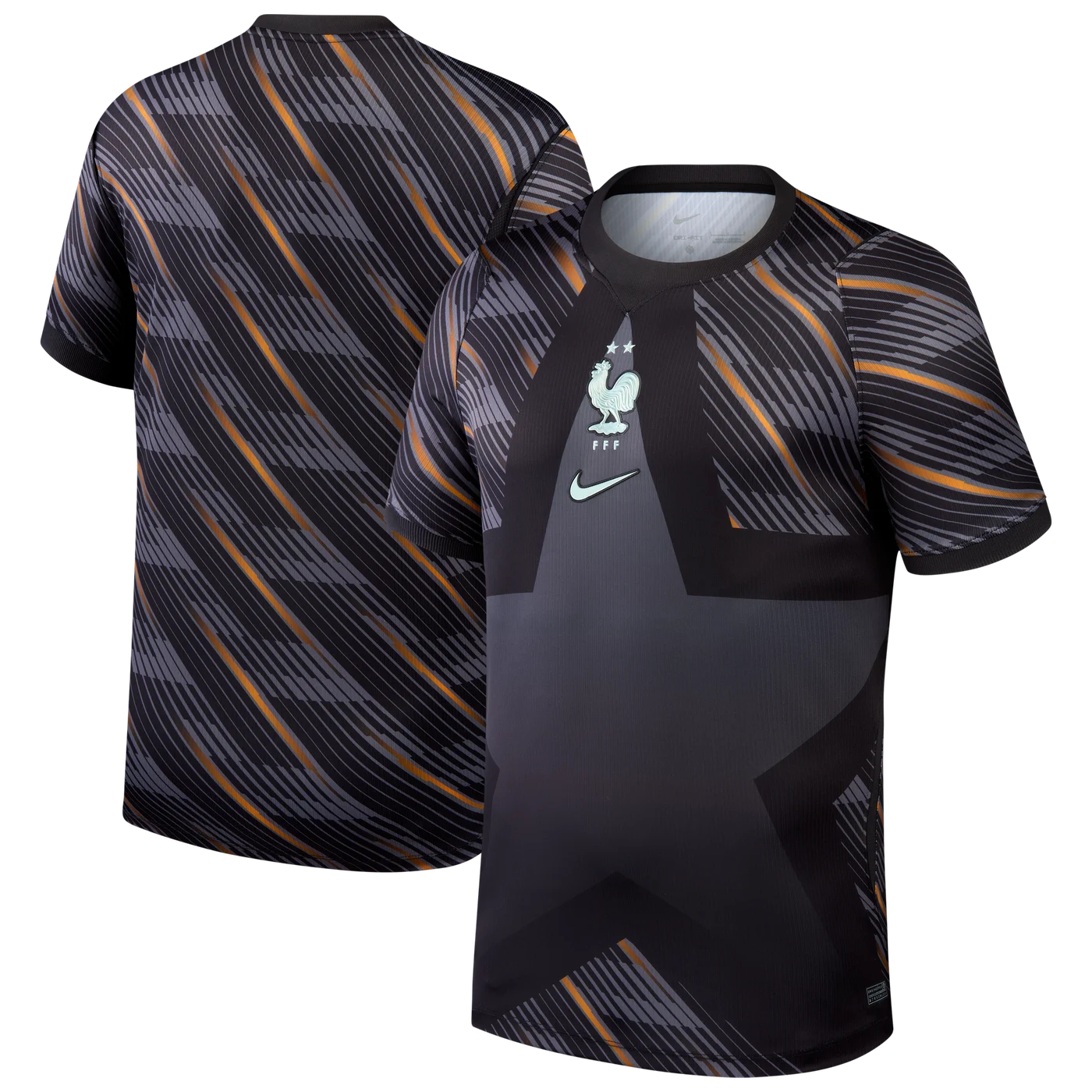 France National Team Men's 2026 Goalkeeper Stadium Replica Jersey - Gray-ProSportsKit