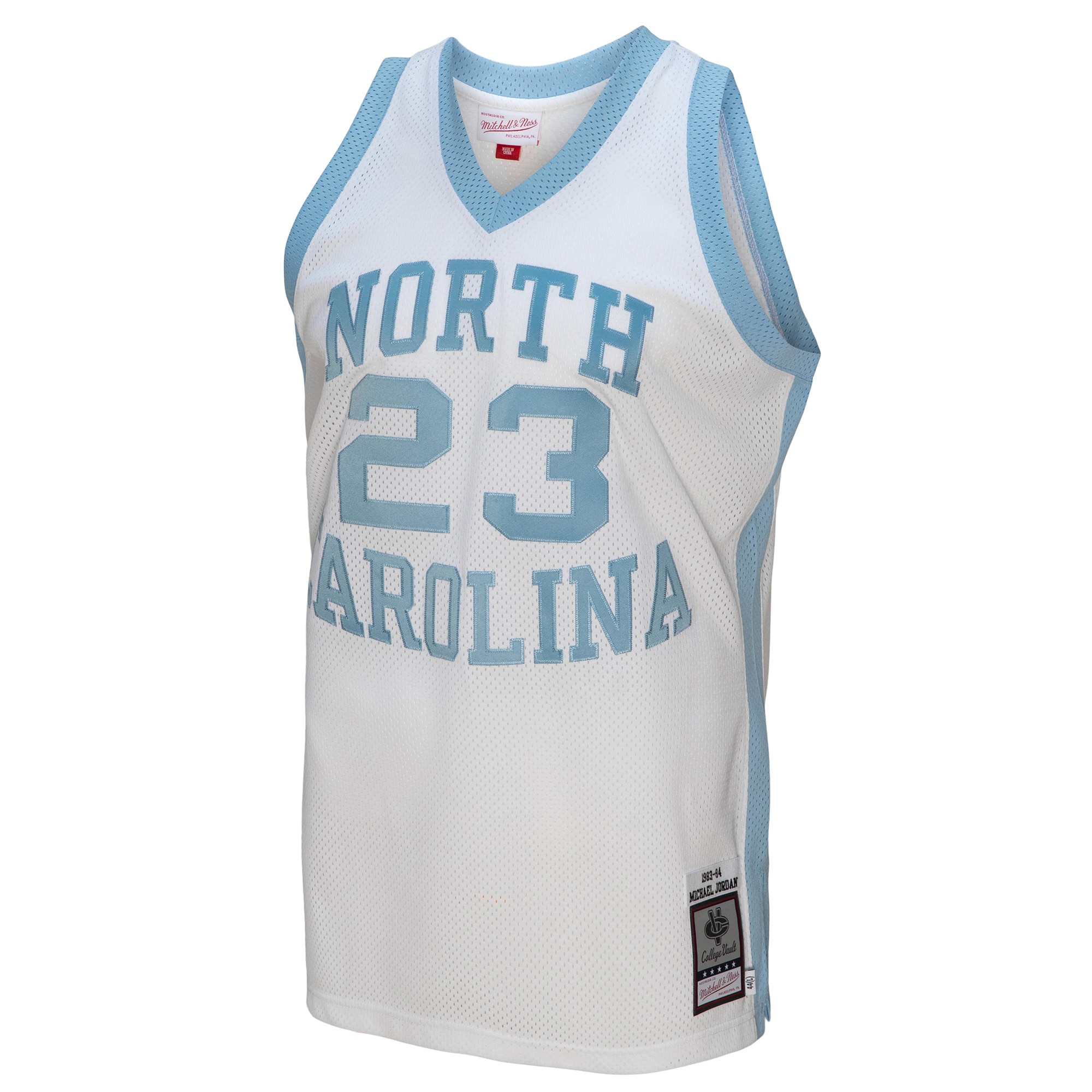 Michael Jordan North Carolina Tar Heels 1983/84 Retired Player Jersey - White-ProSportsKit