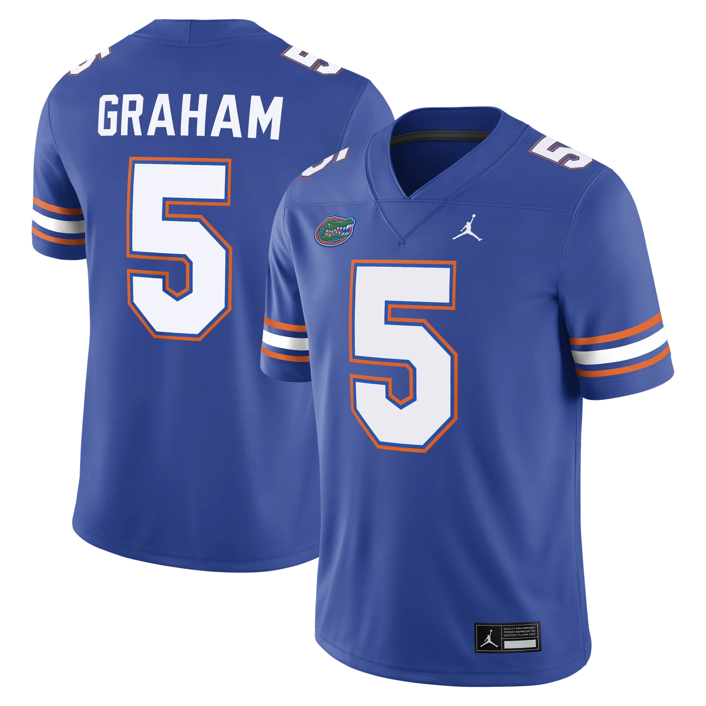 Myles Graham Florida Gators Game Football Jersey - Royal-ProSportsKit