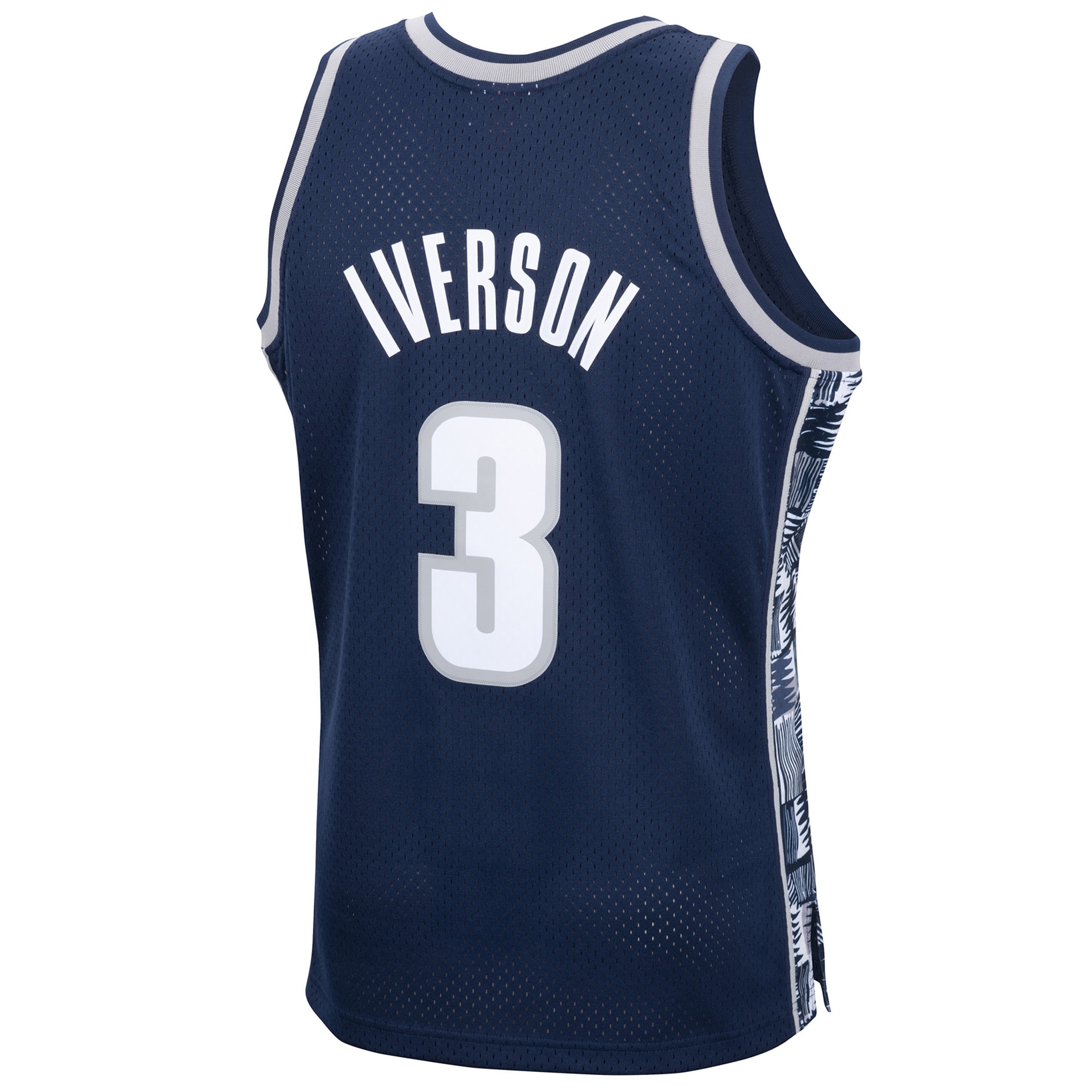 Allen Iverson Georgetown Hoyas 1995/96 Swingman Replica Jersey - Navy-ProSportsKit