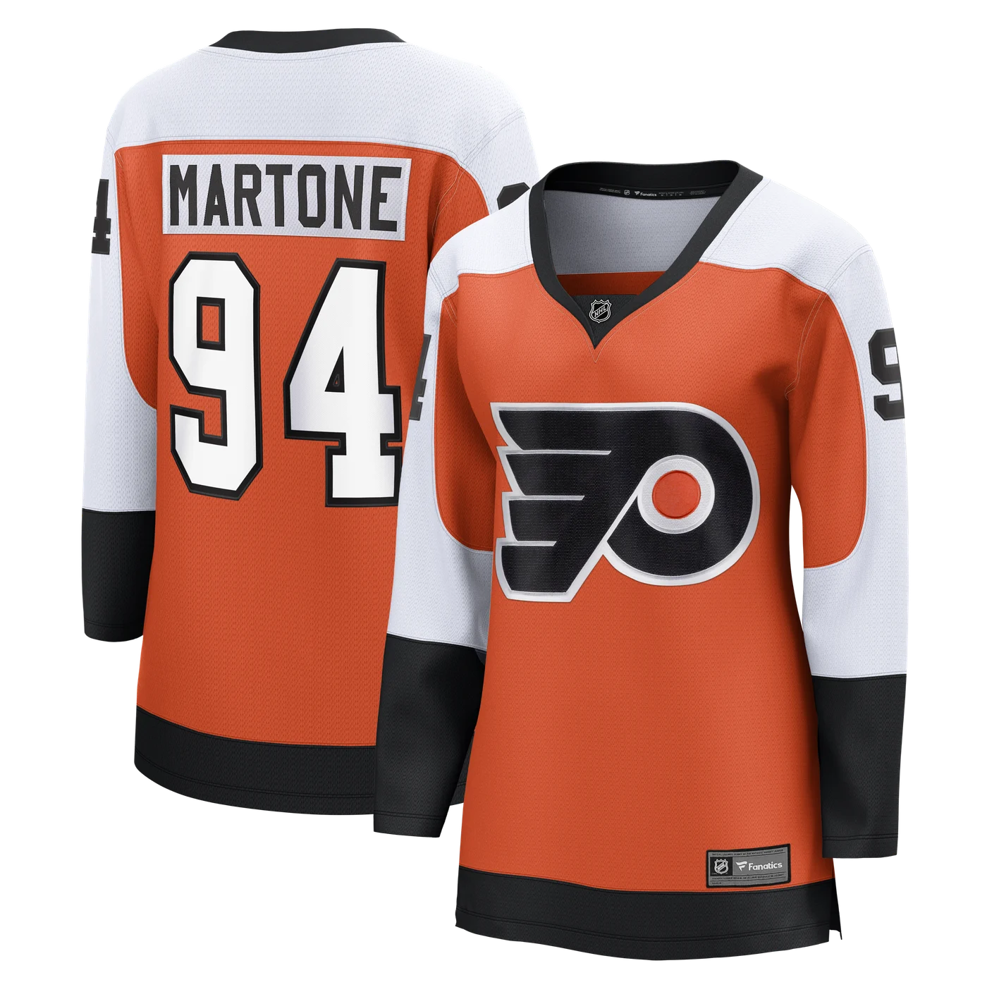 Porter Martone Philadelphia Flyers Women's Breakaway Jersey - Orange-ProSportsKit