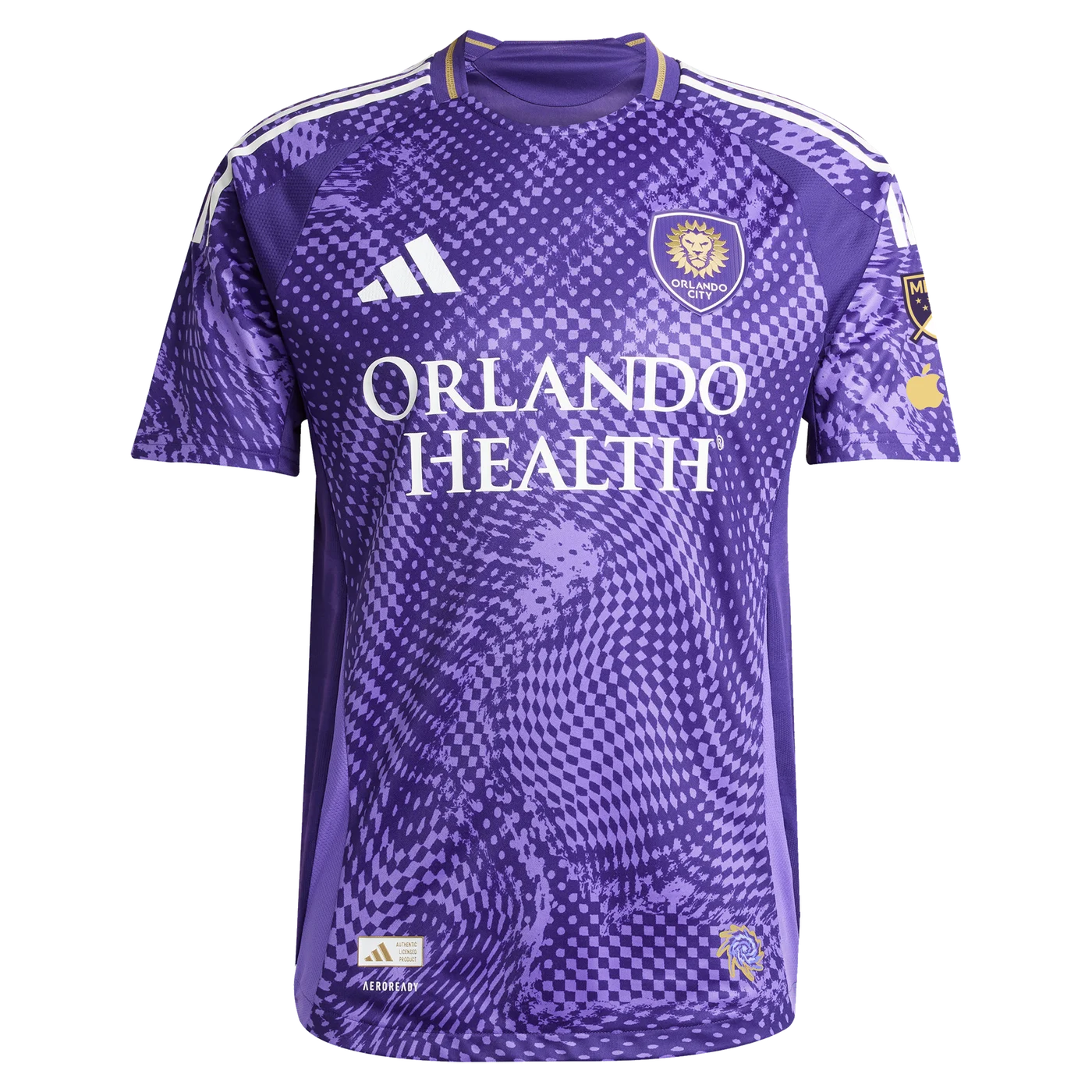 Orlando City SC 2025 Perfect Storm On-Field Patch Custom Jersey - Purple-ProSportsKit