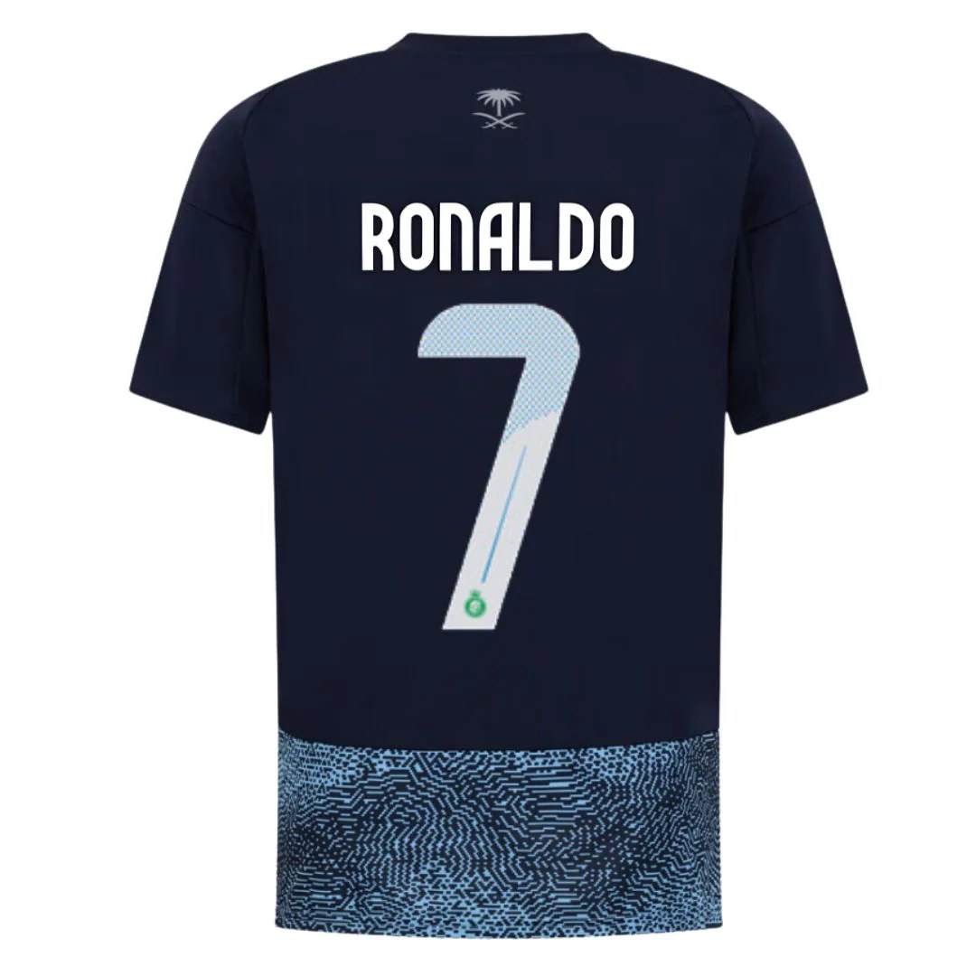 Cristiano Ronaldo 7 Al-Nassr · Away 25/26 fan version shirt