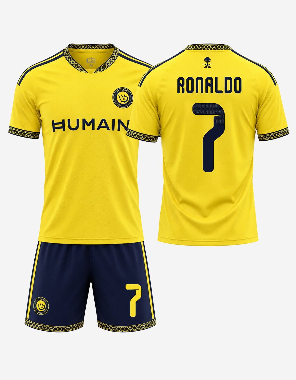 Cristiano Ronaldo 7 Al-Nassr · Home 25/26 fan version shirt
