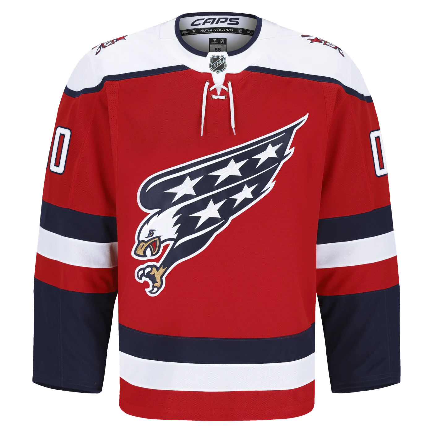 Washington Capitals Alternate Pro Custom Jersey - Red-ProSportsKit
