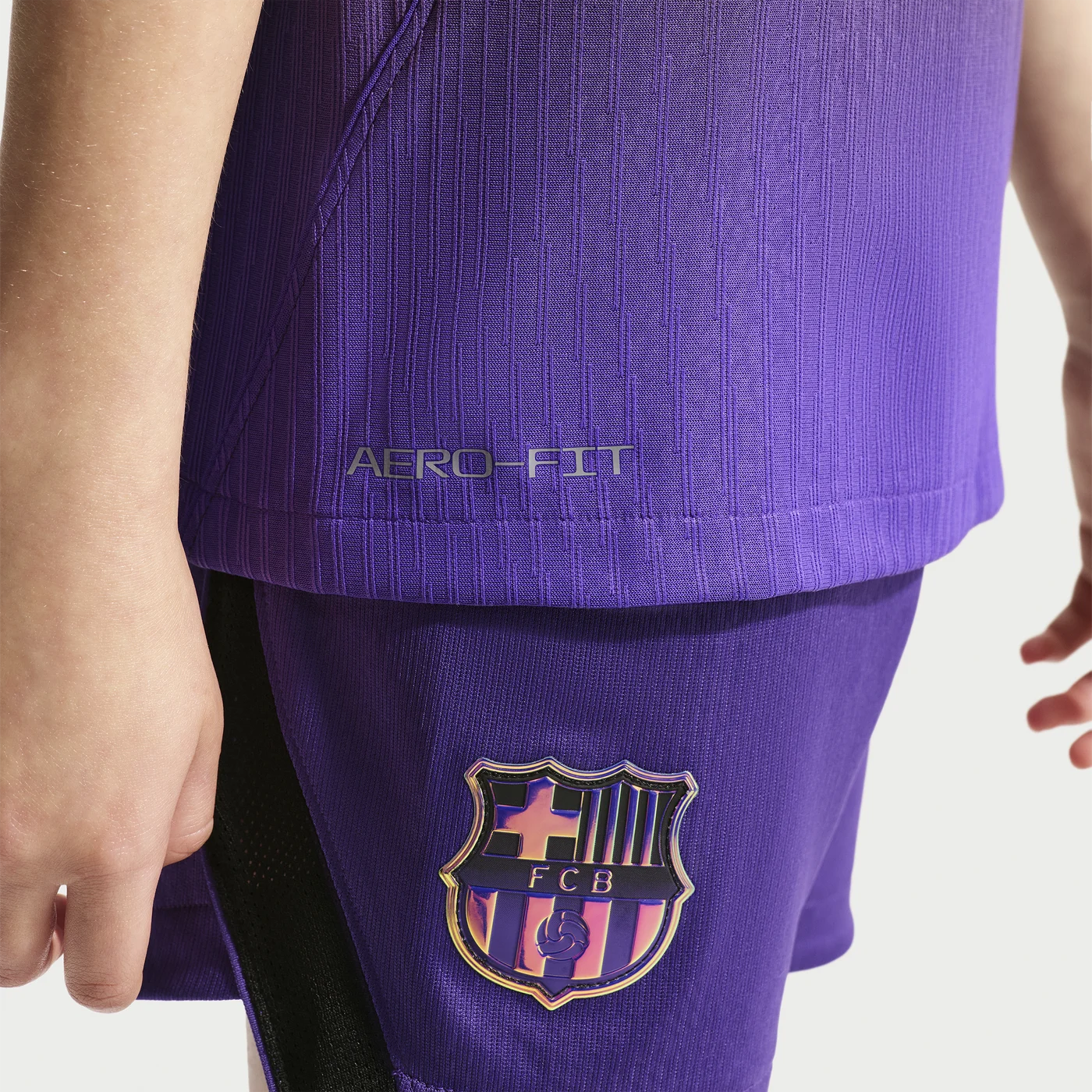 Barcelona Youth 2026/27 Away Match Jersey - Purple-ProSportsKit