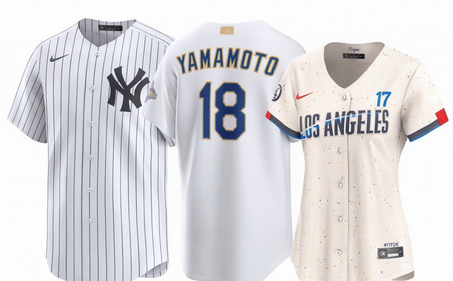 MLB/NHL jersey detail