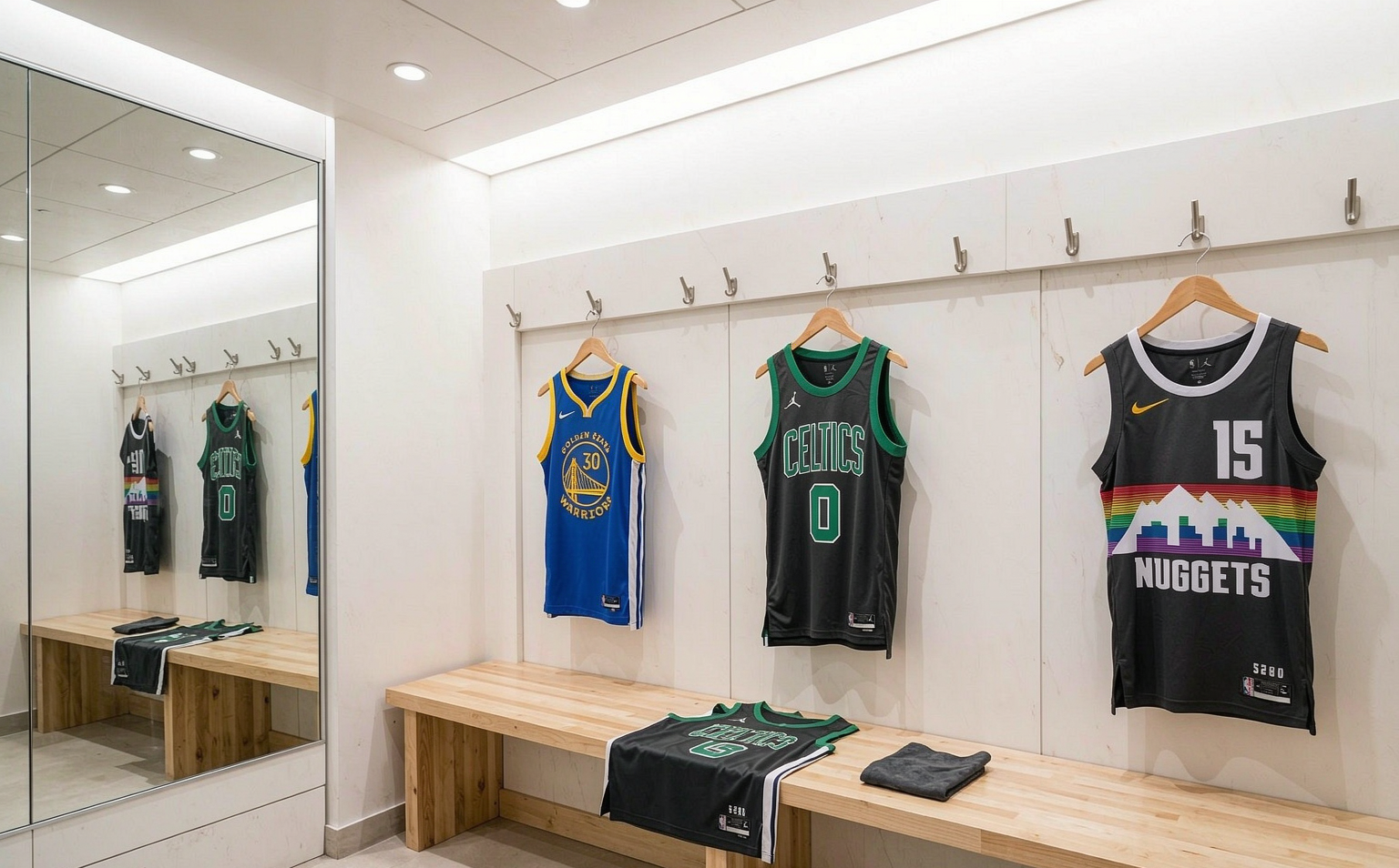 NBA jersey detail