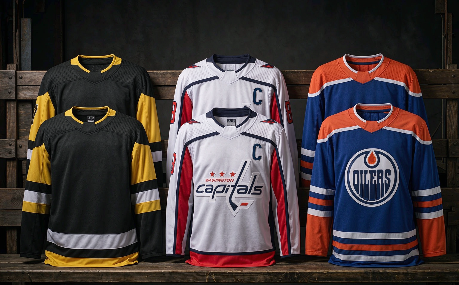 MLB/NHL jersey detail