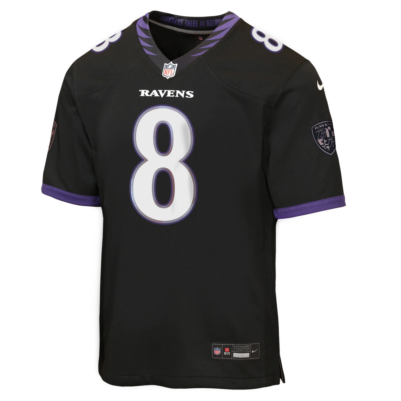 Lamar Jackson Baltimore Ravens Youth Alternate Game Jersey - Black-ProSportsKit
