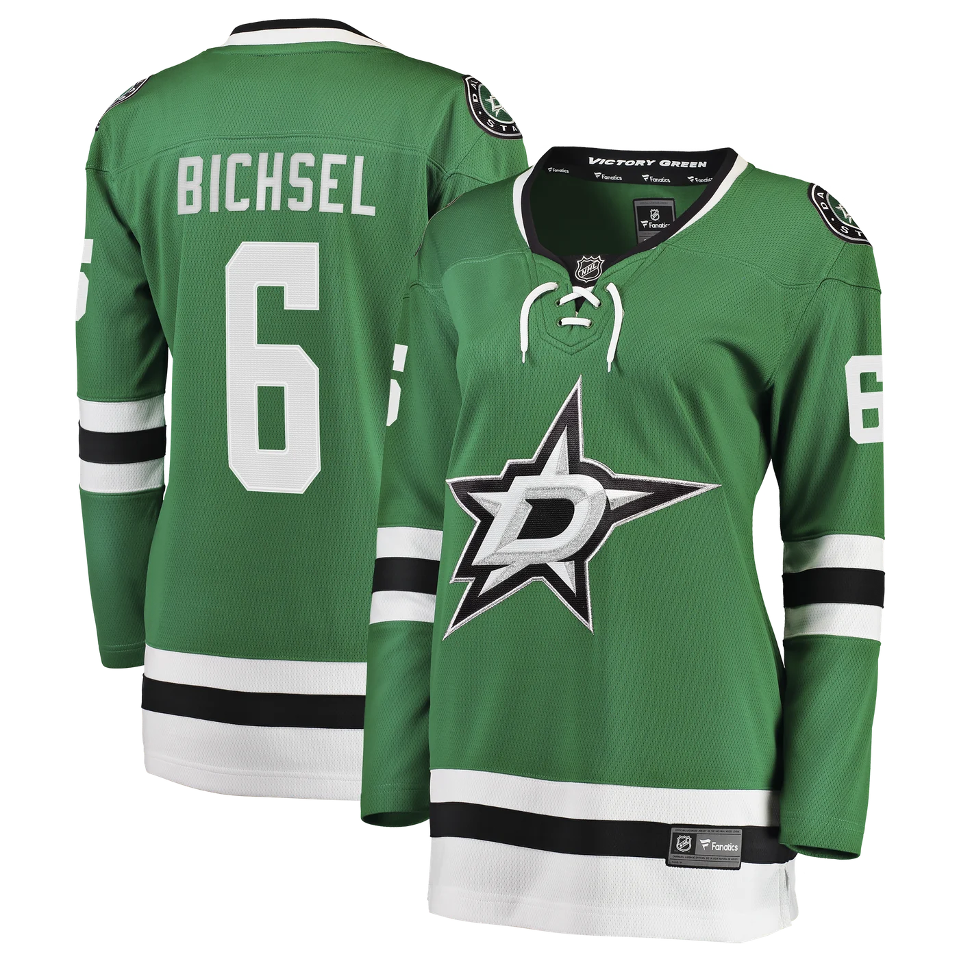 Lian Bichsel Dallas Stars Women's Home Breakaway Jersey - Kelly Green-ProSportsKit
