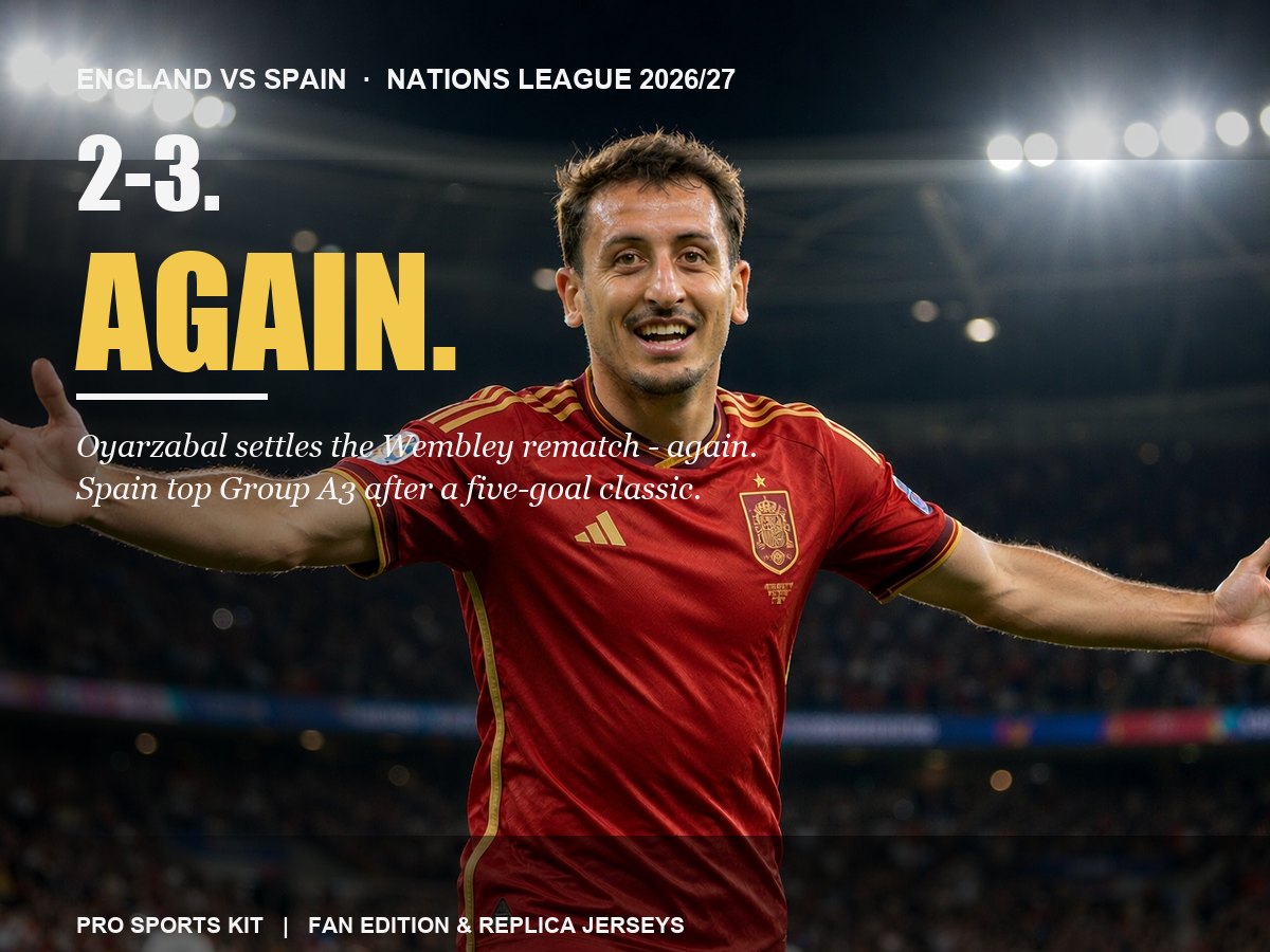 England 2-3 Spain match report