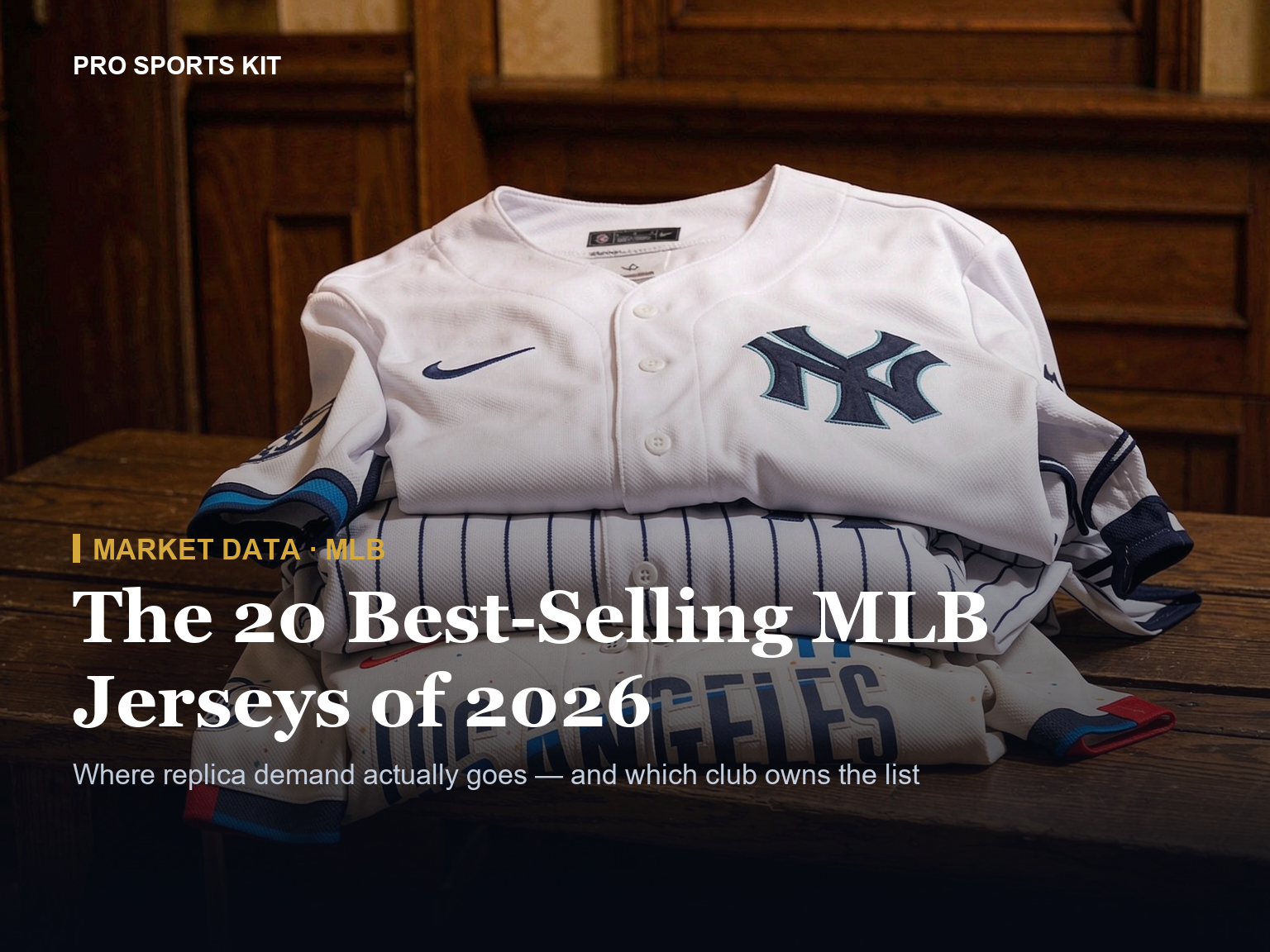 The 20 Best-Selling MLB Jerseys of 2026