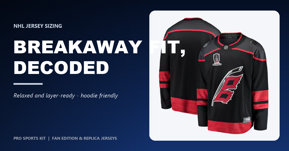 NHL jersey sizing guide cover
