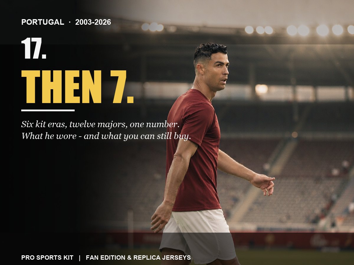 Footballer in a plain deep red Portugal shirt walking off the pitch