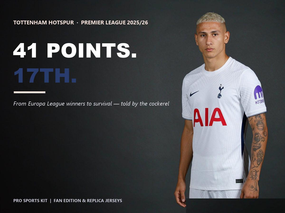 Tottenham 17th place survival hub cover