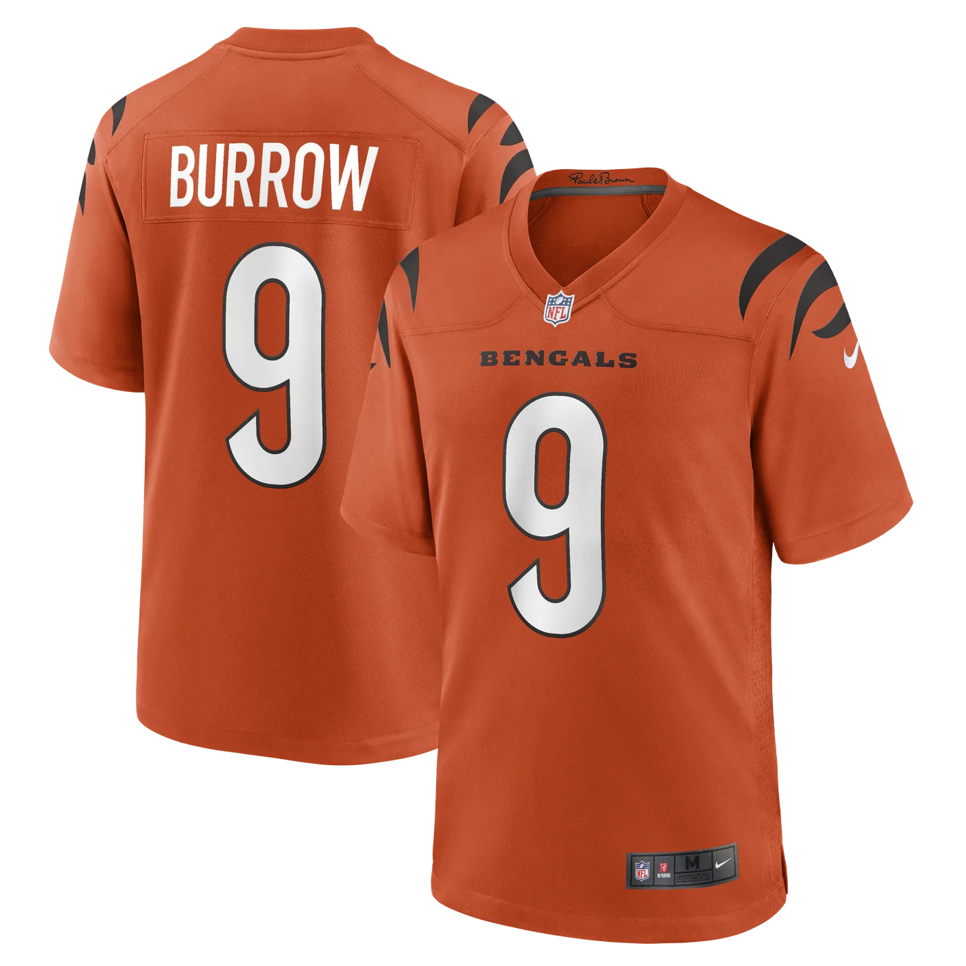 Joe Burrow Cincinnati Bengals Alternate Game Jersey - Orange-ProSportsKit