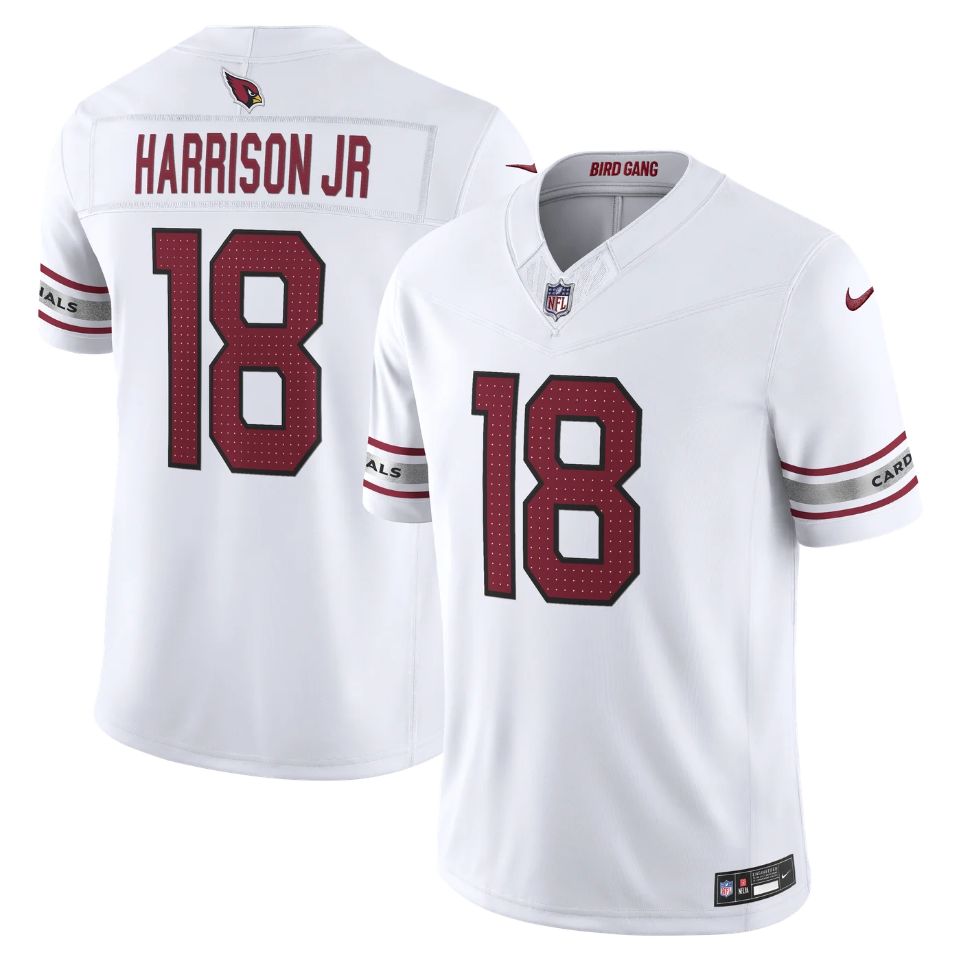 Marvin Harrison Jr. Arizona Cardinals Vapor F.U.S.E. Stitched Limited Jersey - White-ProSportsKit