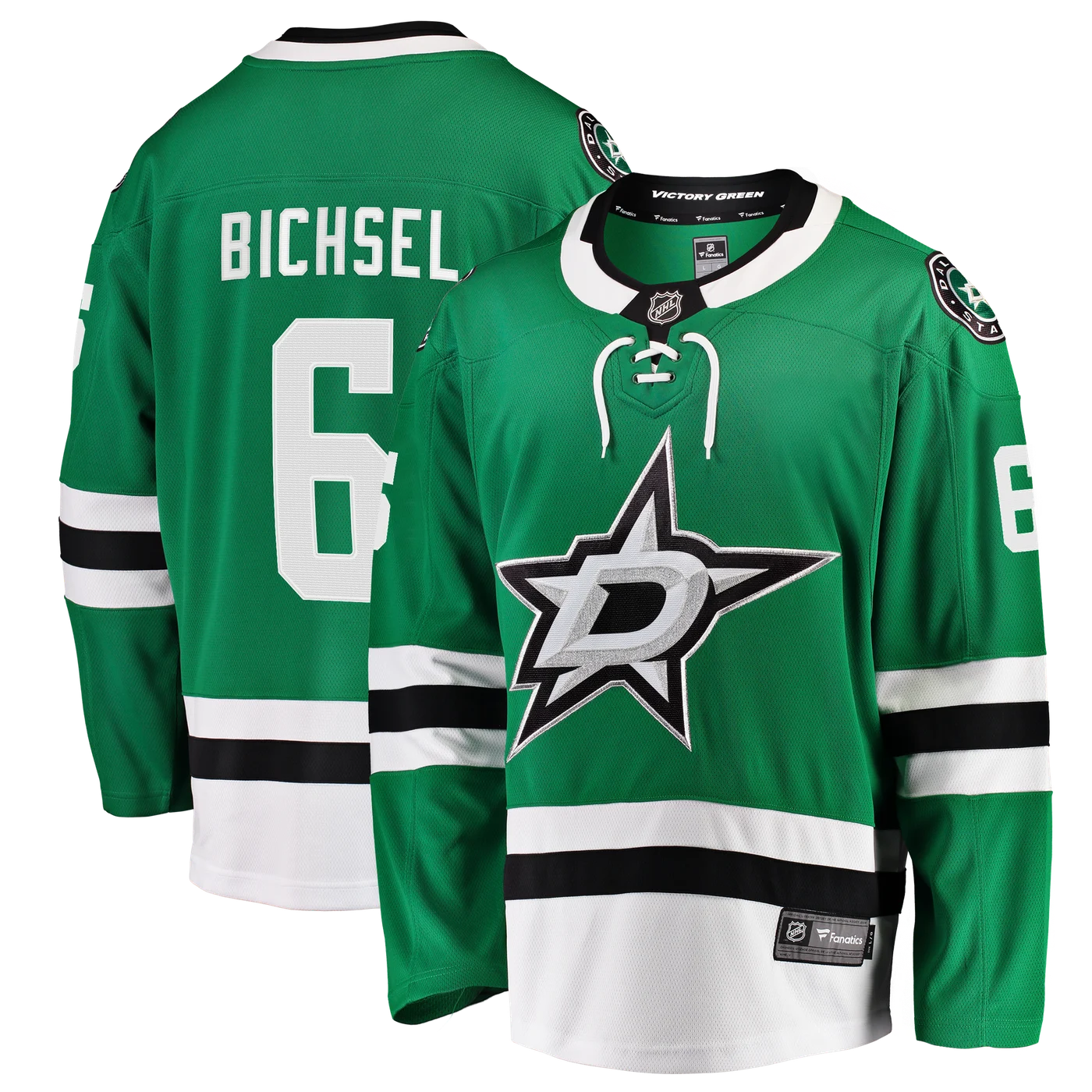 Lian Bichsel Dallas Stars Home Breakaway Jersey - Kelly Green-ProSportsKit