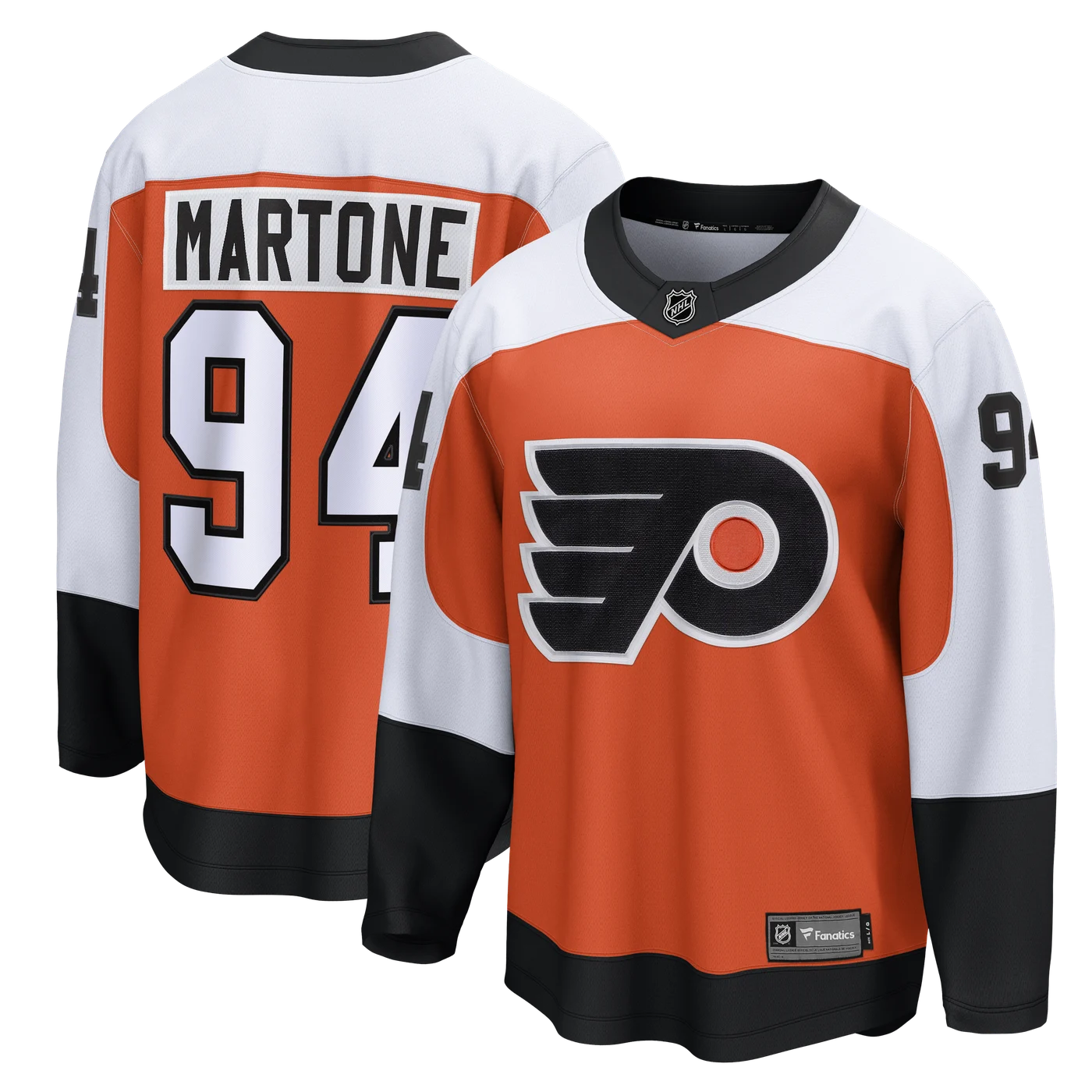 Porter Martone Philadelphia Flyers Breakaway Jersey - Orange-ProSportsKit