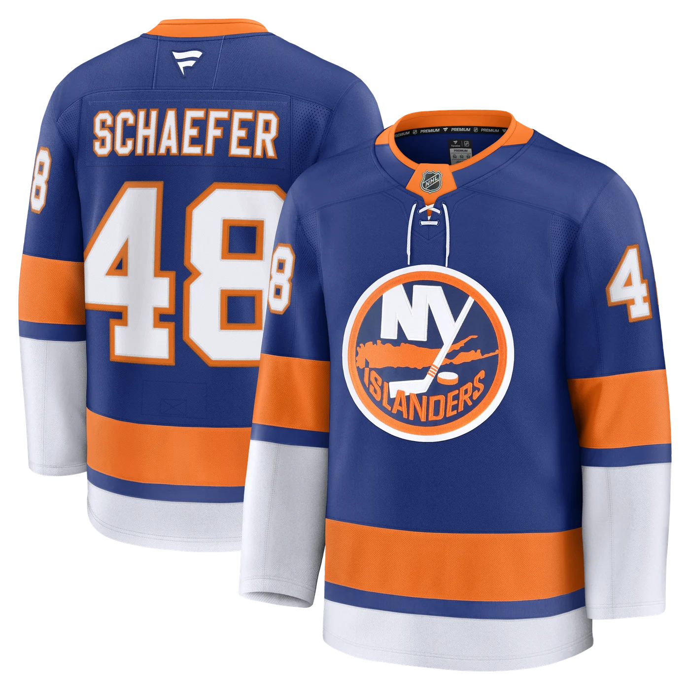 Matthew Schaefer New York Islanders Home Premium Jersey - Royal-ProSportsKit