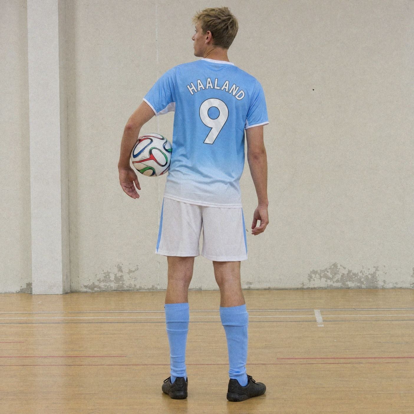Erling Haaland 9 Manchester City 2026/27 Home Jersey - Light Blue