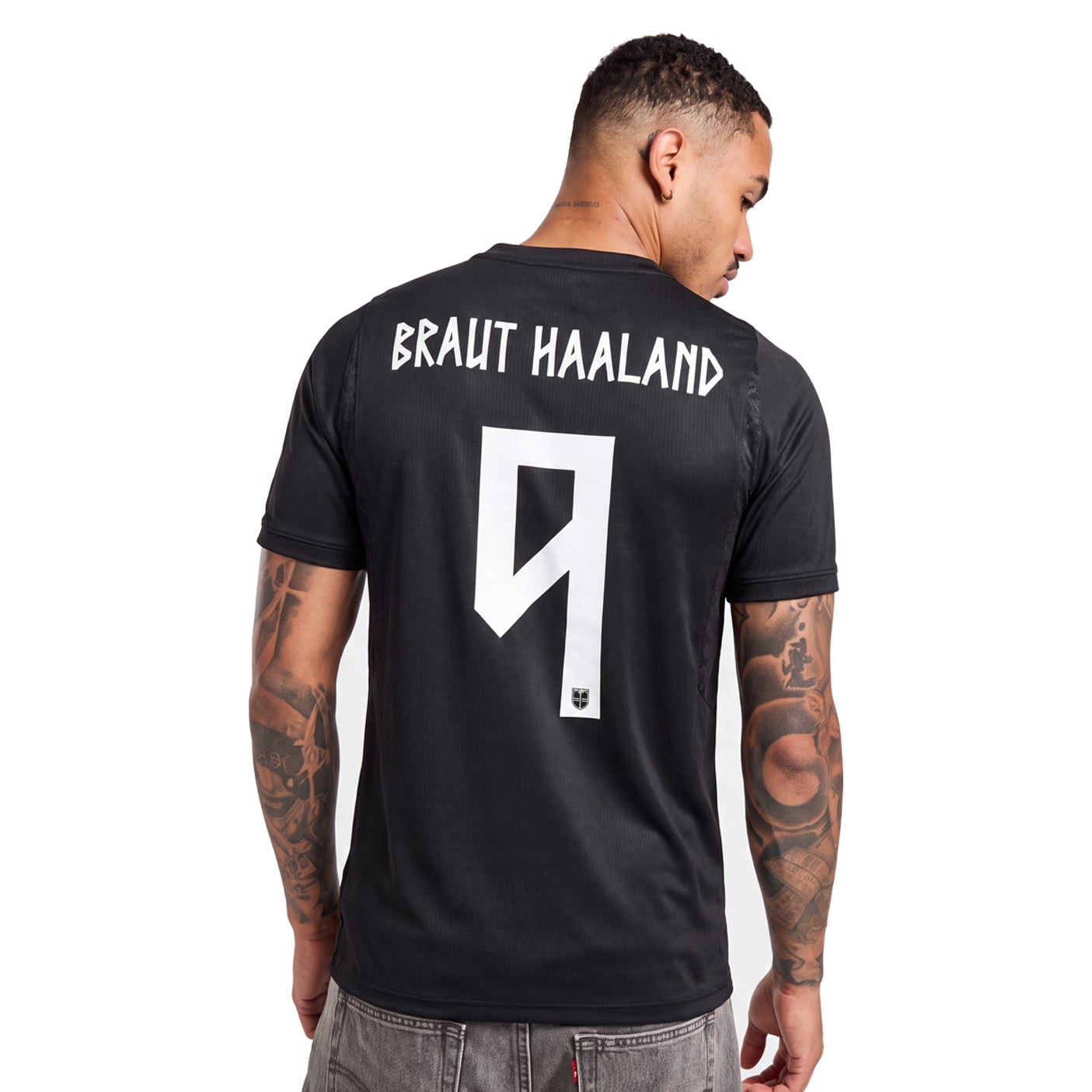 Erling Haaland 9 Norway 2026/27 Away Jersey - Black