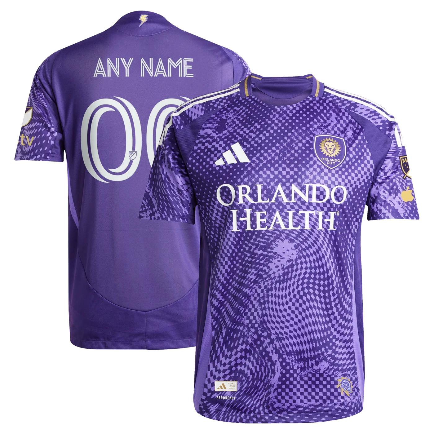 Orlando City SC 2025 Perfect Storm On-Field Patch Custom Jersey - Purple-ProSportsKit