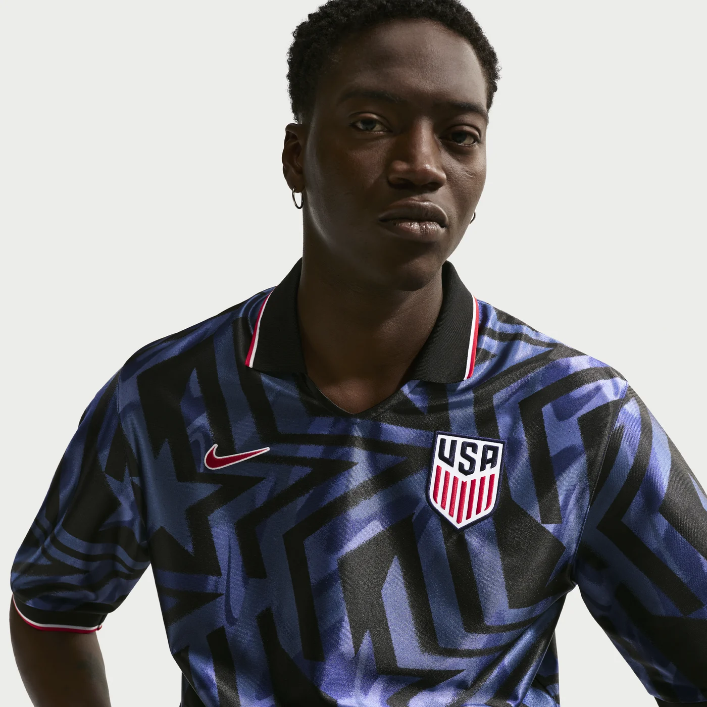 USMNT Dri-FIT Energy Lifestyle Jersey - Blue-ProSportsKit