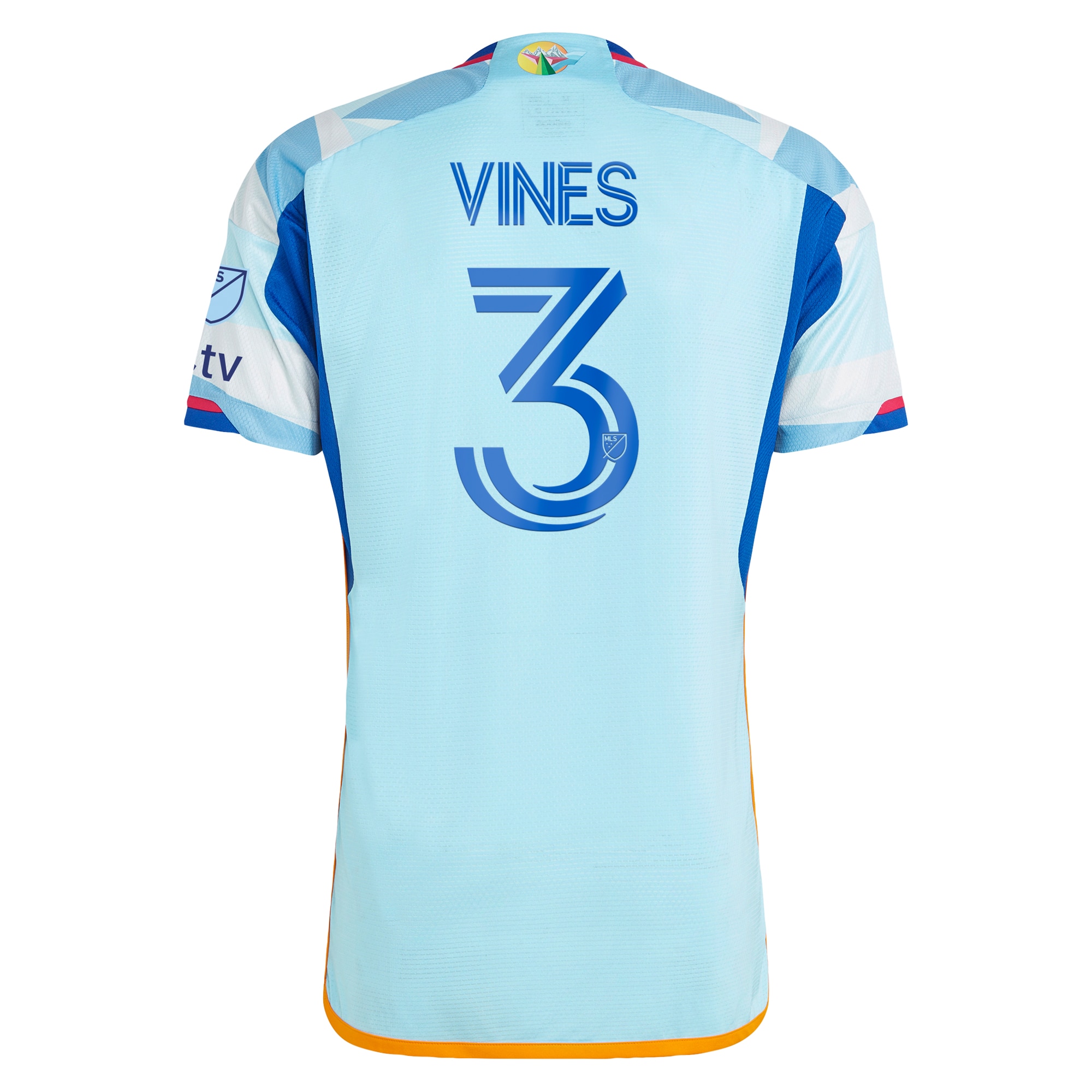 Sam Vines Colorado Rapids 2024 New Day Kit Player Jersey - Light Blue-ProSportsKit