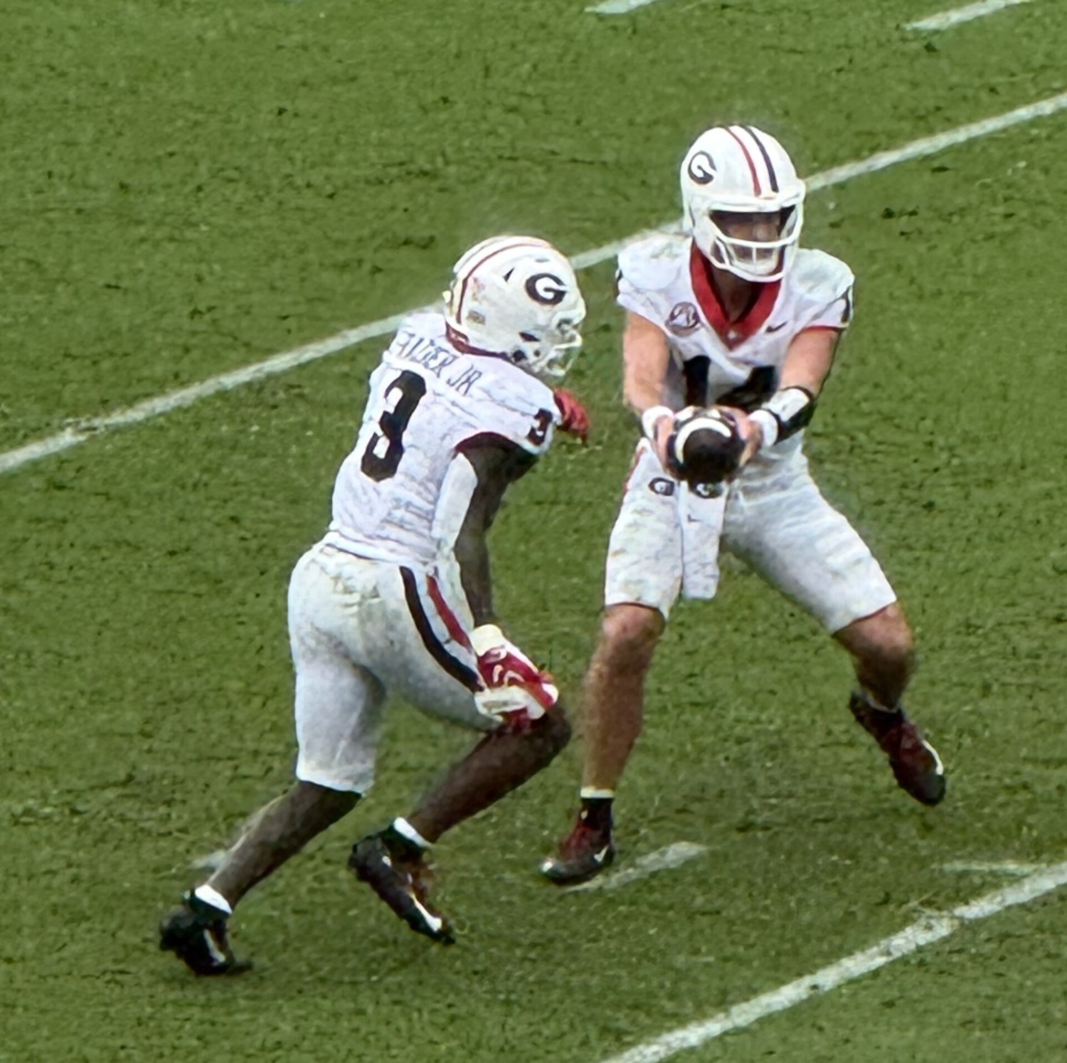 Georgia players Gunner Stockton and Nate Frazier in 2026