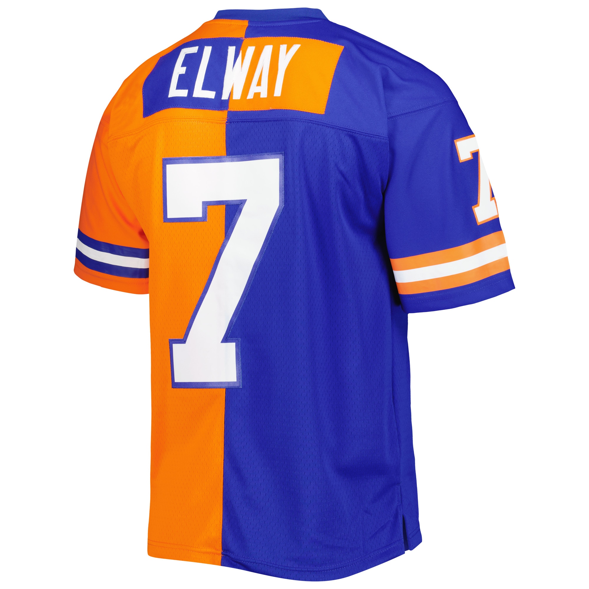John Elway Denver Broncos 1990 Split Legacy Replica Jersey - Royal/Orange-ProSportsKit