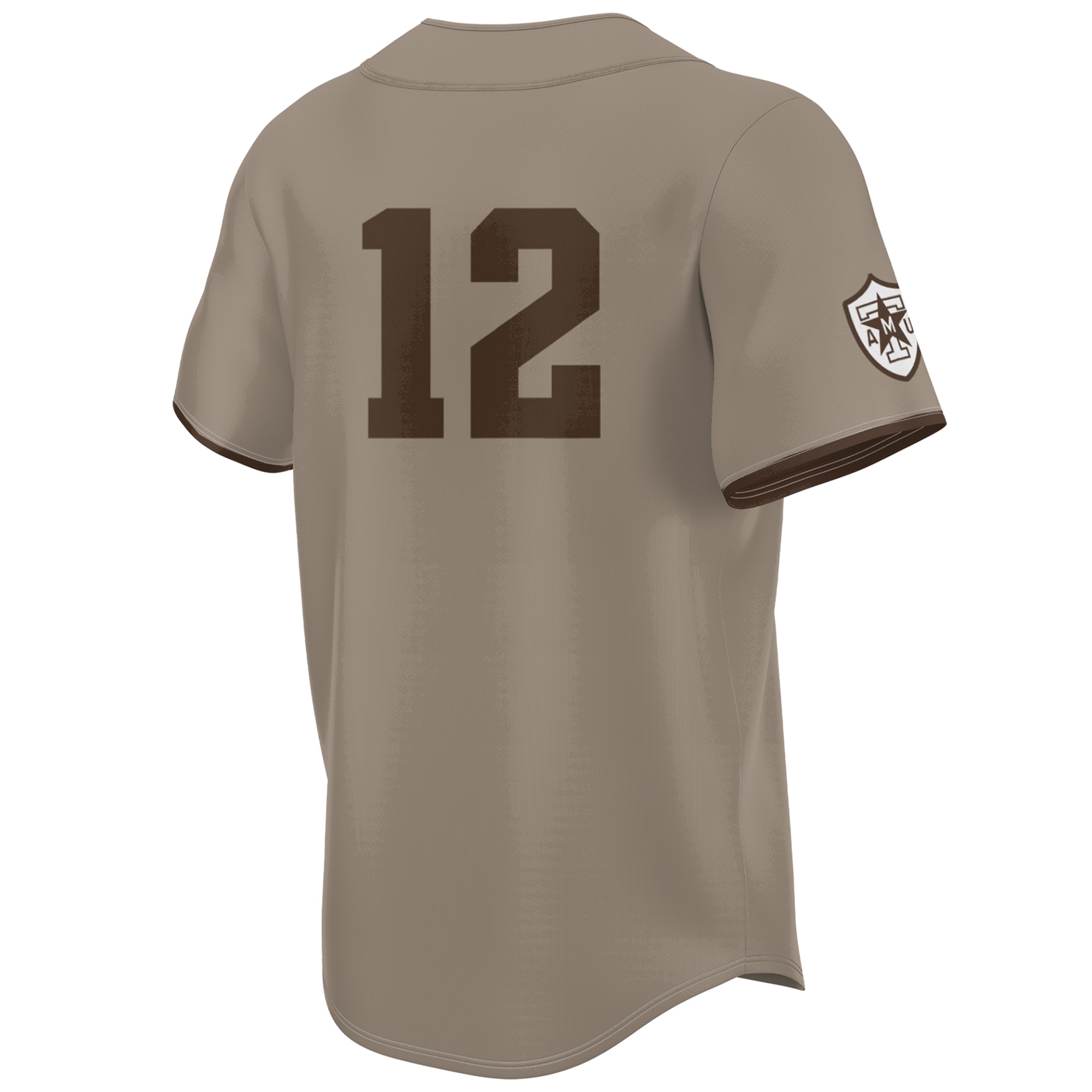 Texas A&M Aggies Youth Corps of Cadet Lightweight Baseball Jersey - Khaki-ProSportsKit