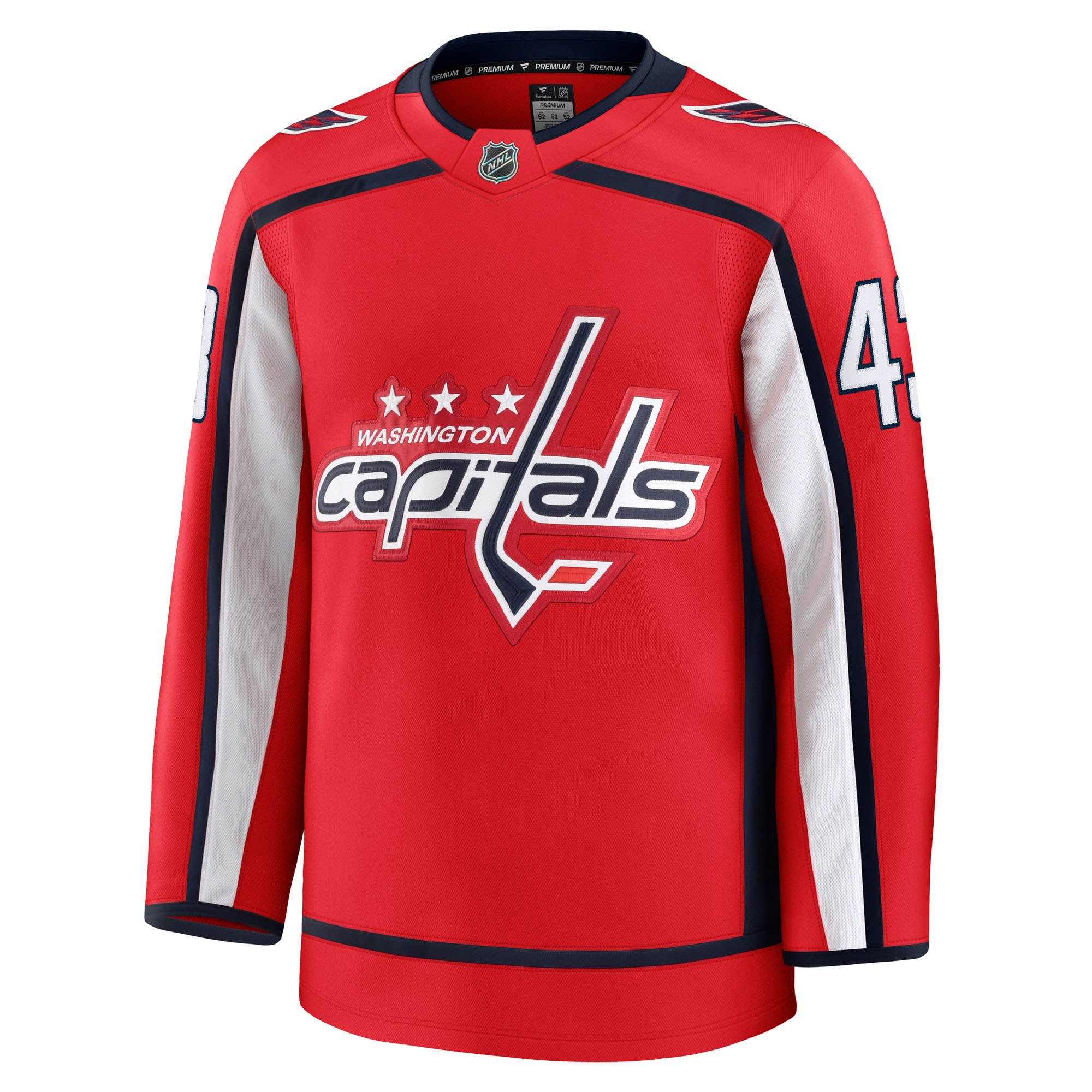 Tom Wilson Washington Capitals Home Premium Jersey - Red-ProSportsKit