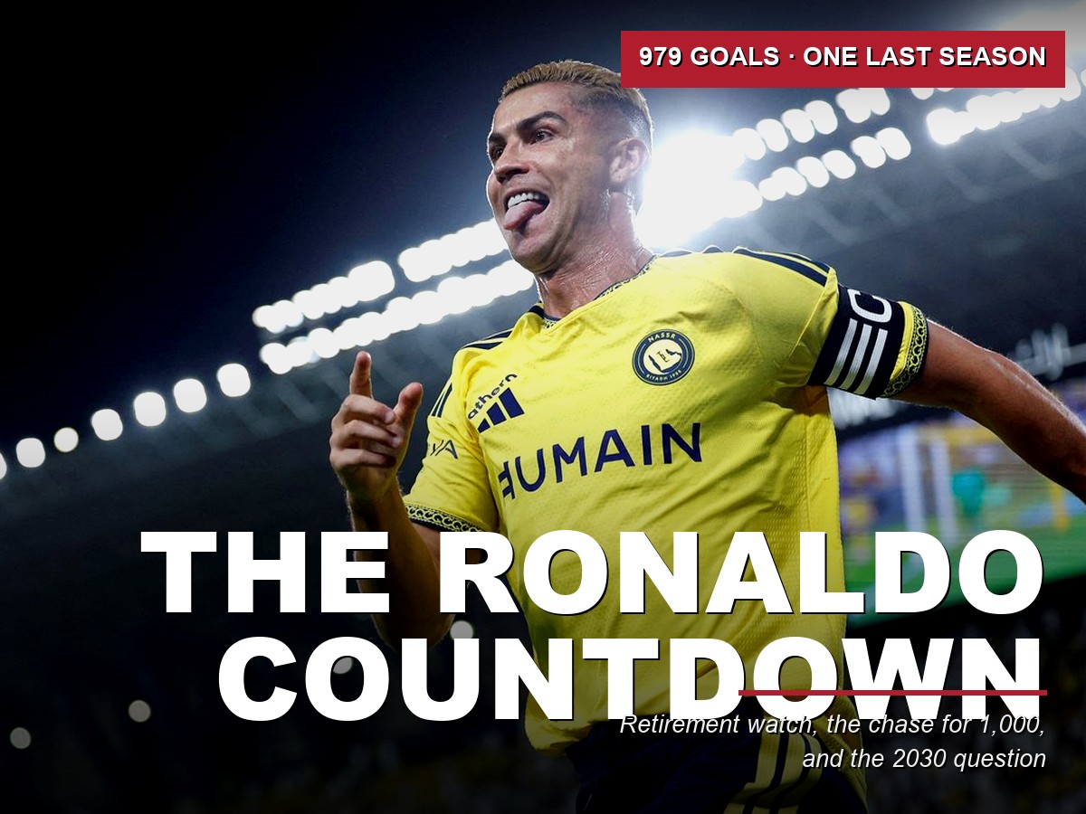 Cristiano Ronaldo, Al-Nassr 2026/27 home kit, 979 career goals