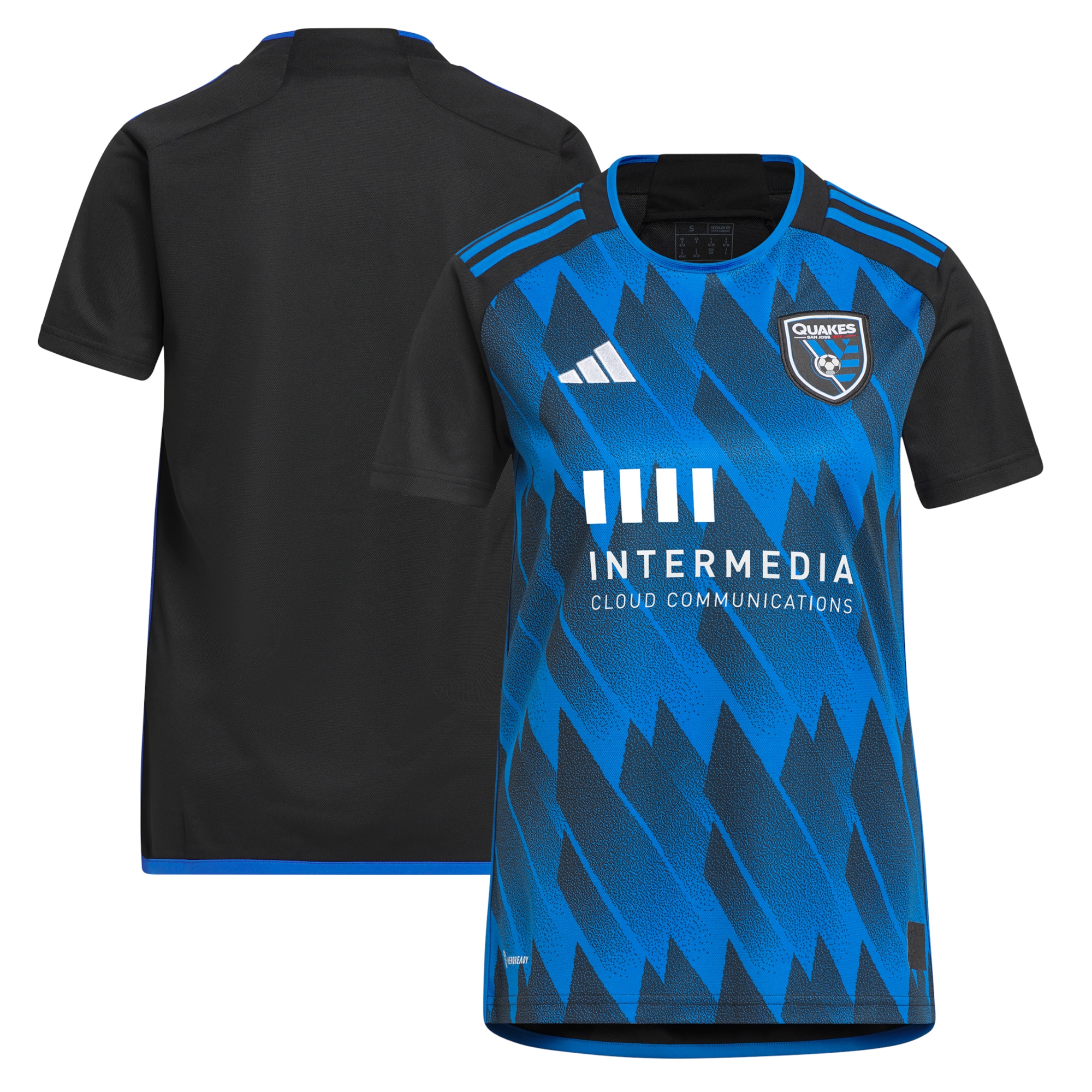 San Jose Earthquakes Women's 2023 Active Fault Jersey Replica Jersey - Blue-ProSportsKit