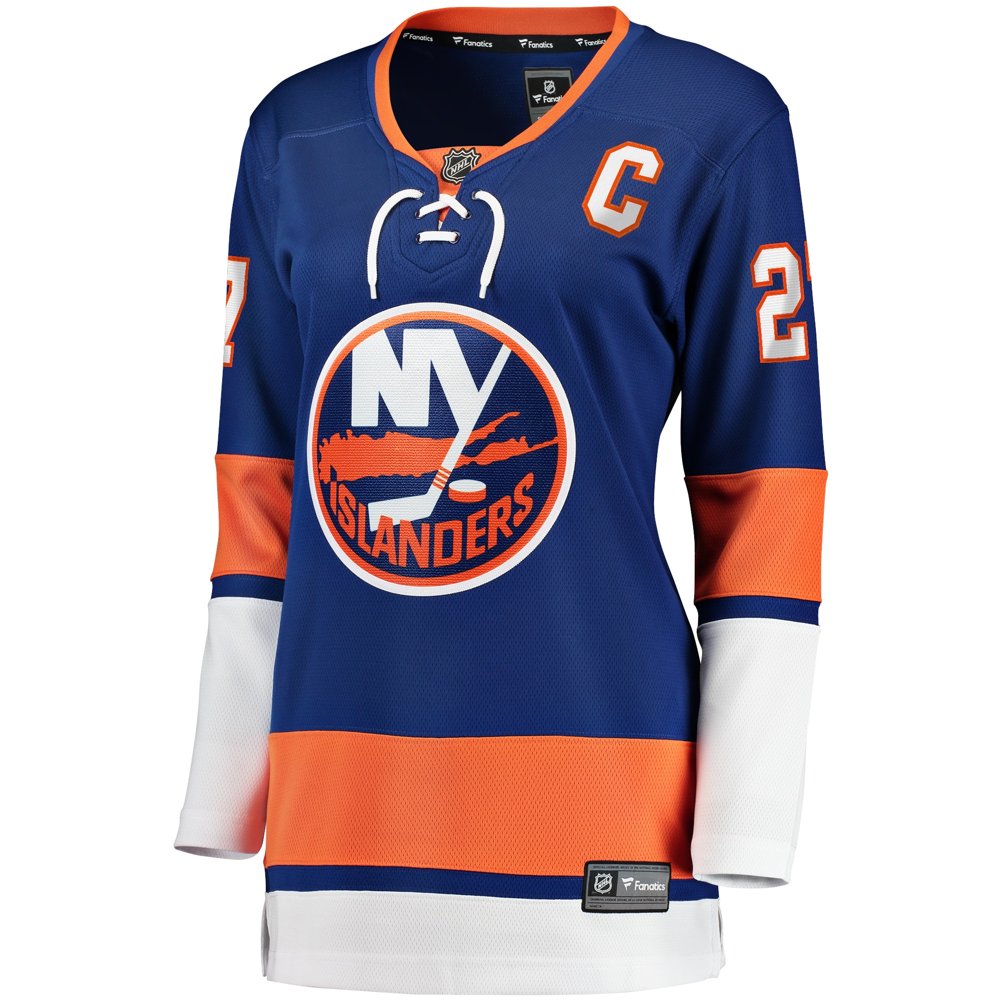Anders Lee New York Islanders Women's Home Captain Patch Breakaway Player Jersey - Royal-ProSportsKit