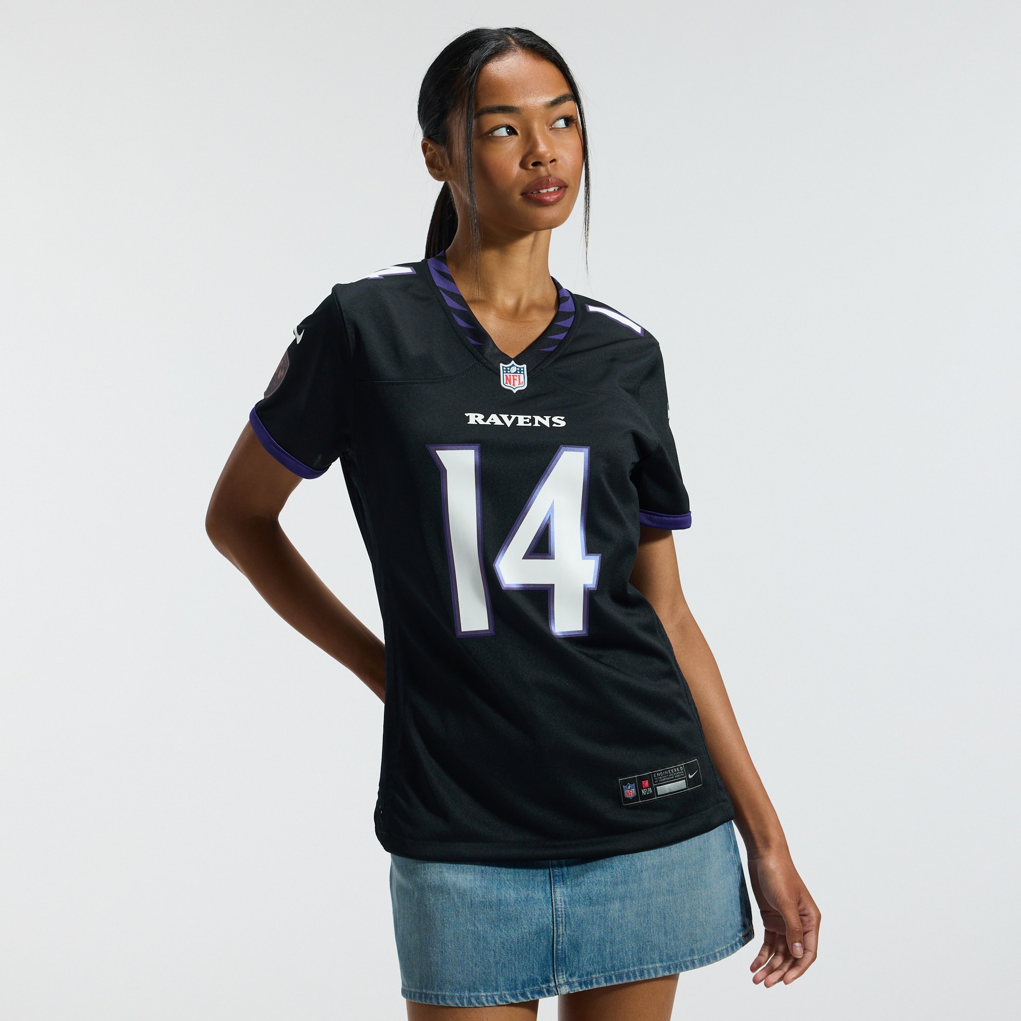 Kyle Hamilton Baltimore Ravens Women's Alternate Game Jersey - Black-ProSportsKit