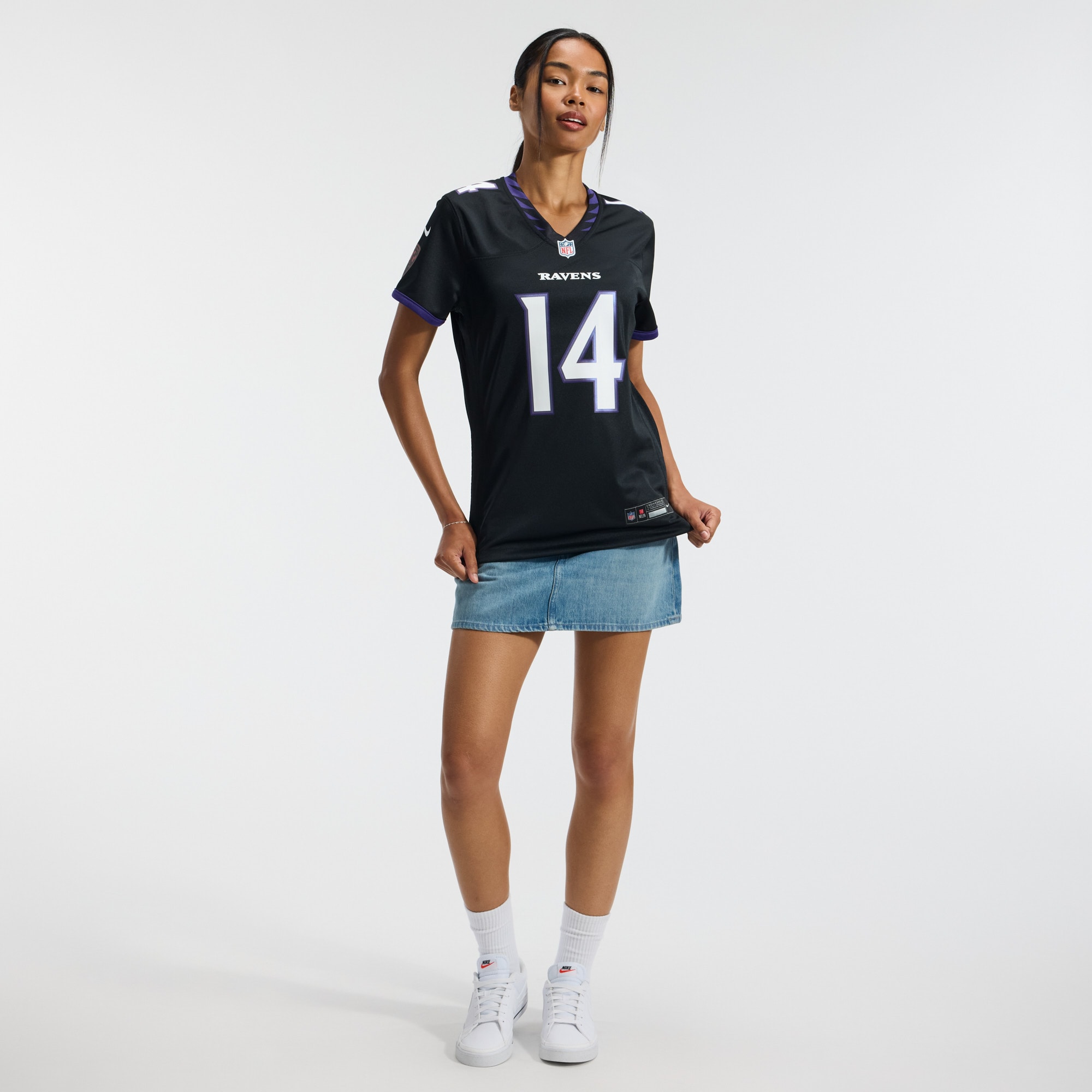 Kyle Hamilton Baltimore Ravens Women's Alternate Game Jersey - Black-ProSportsKit