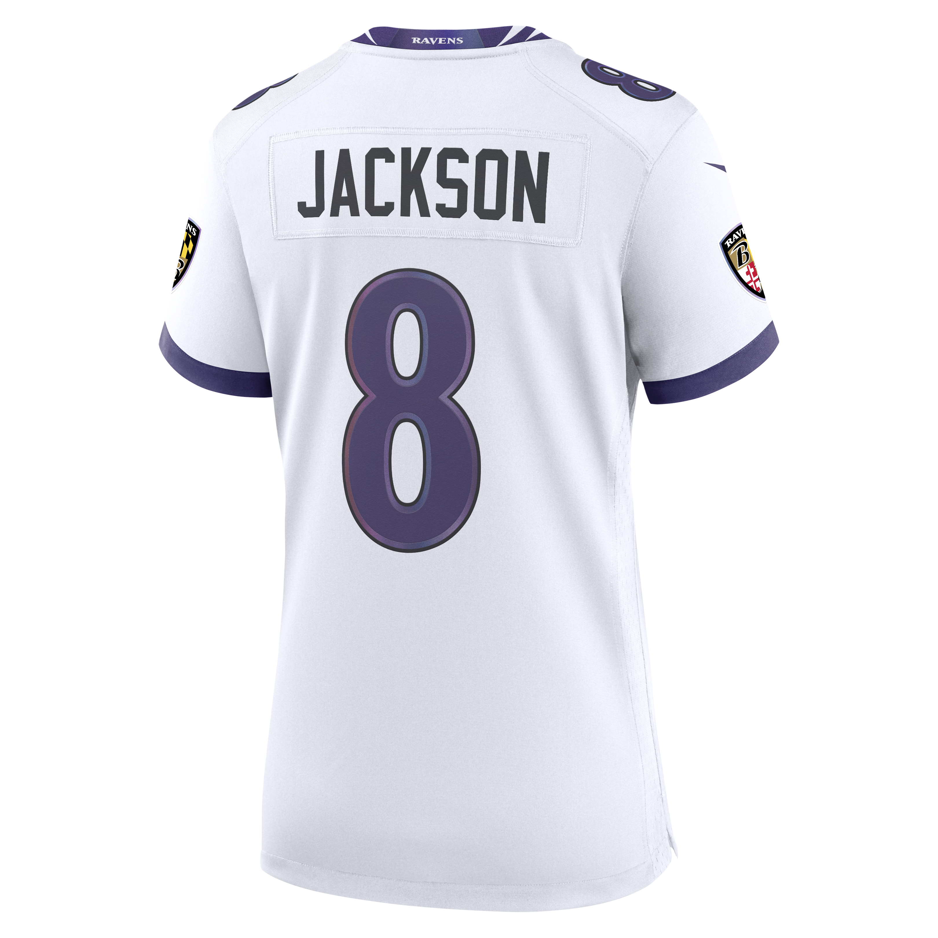 Lamar Jackson Baltimore Ravens Women's Game Jersey - White-ProSportsKit