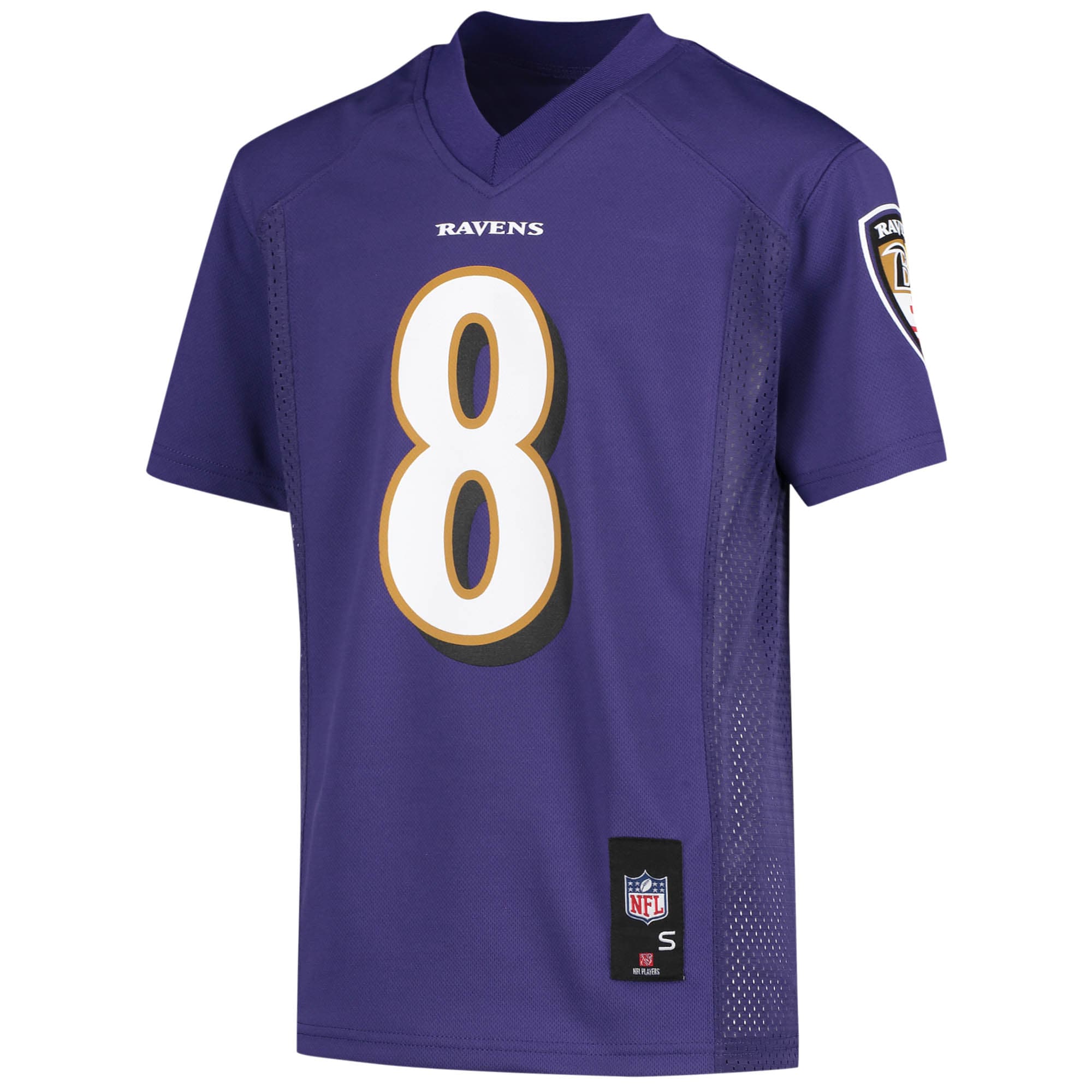 Lamar Jackson Baltimore Ravens Youth Replica Jersey - Purple-ProSportsKit