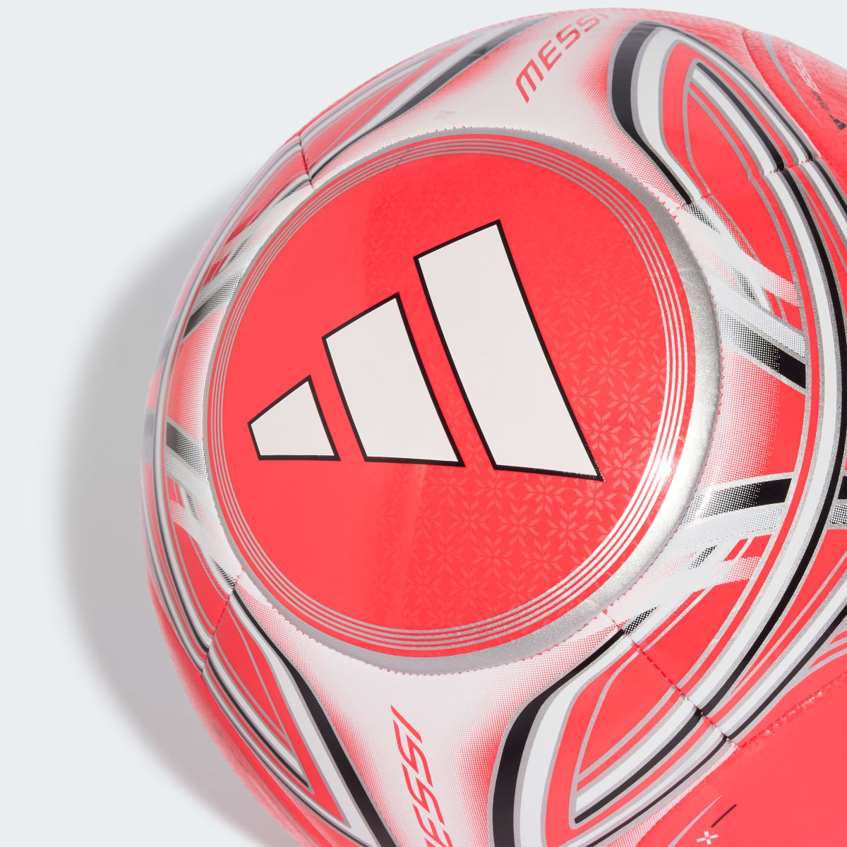 Balón de fútbol unisex color rojo y negro - vista 4